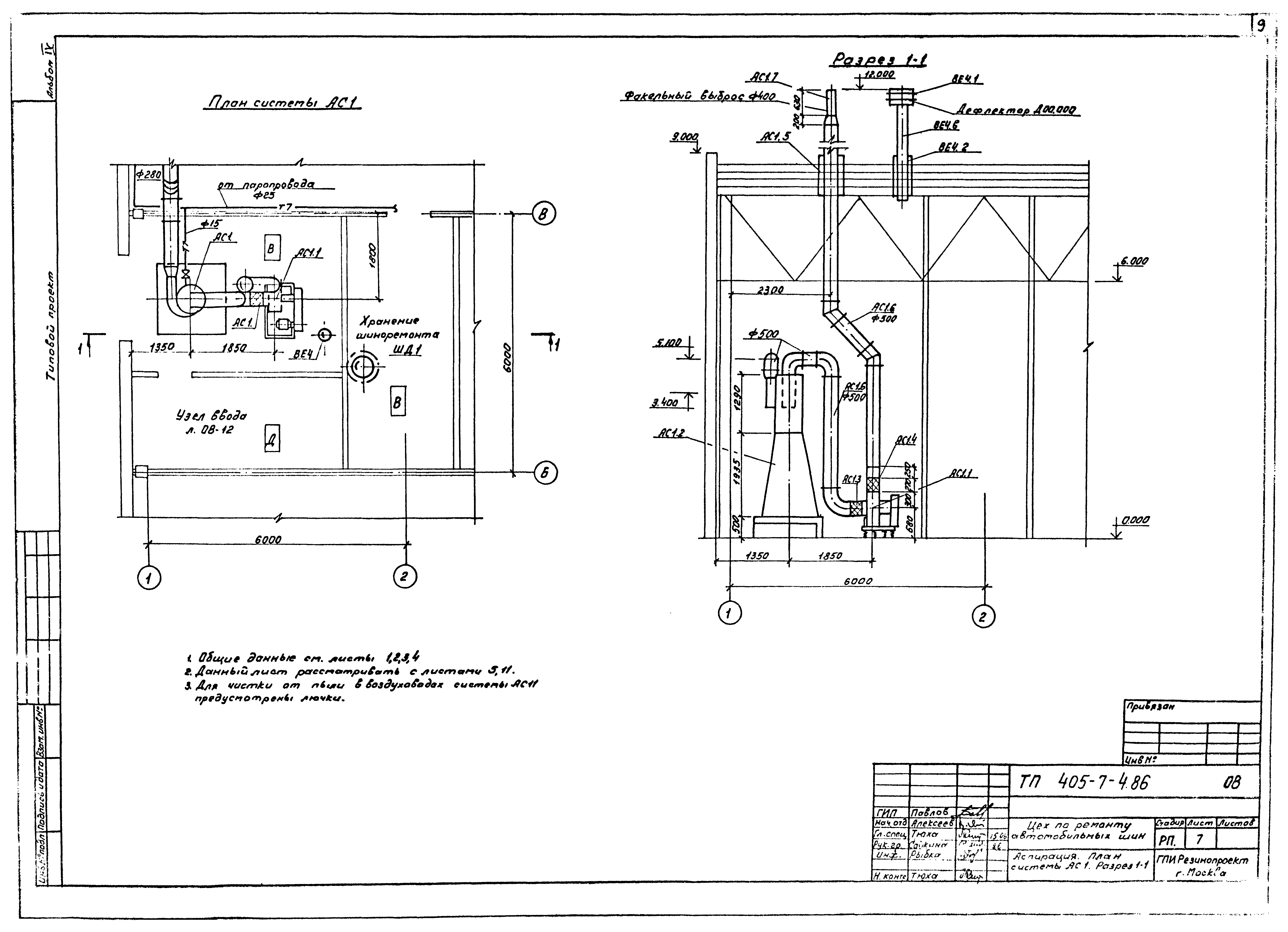 Типовой проект 405-7-4.86