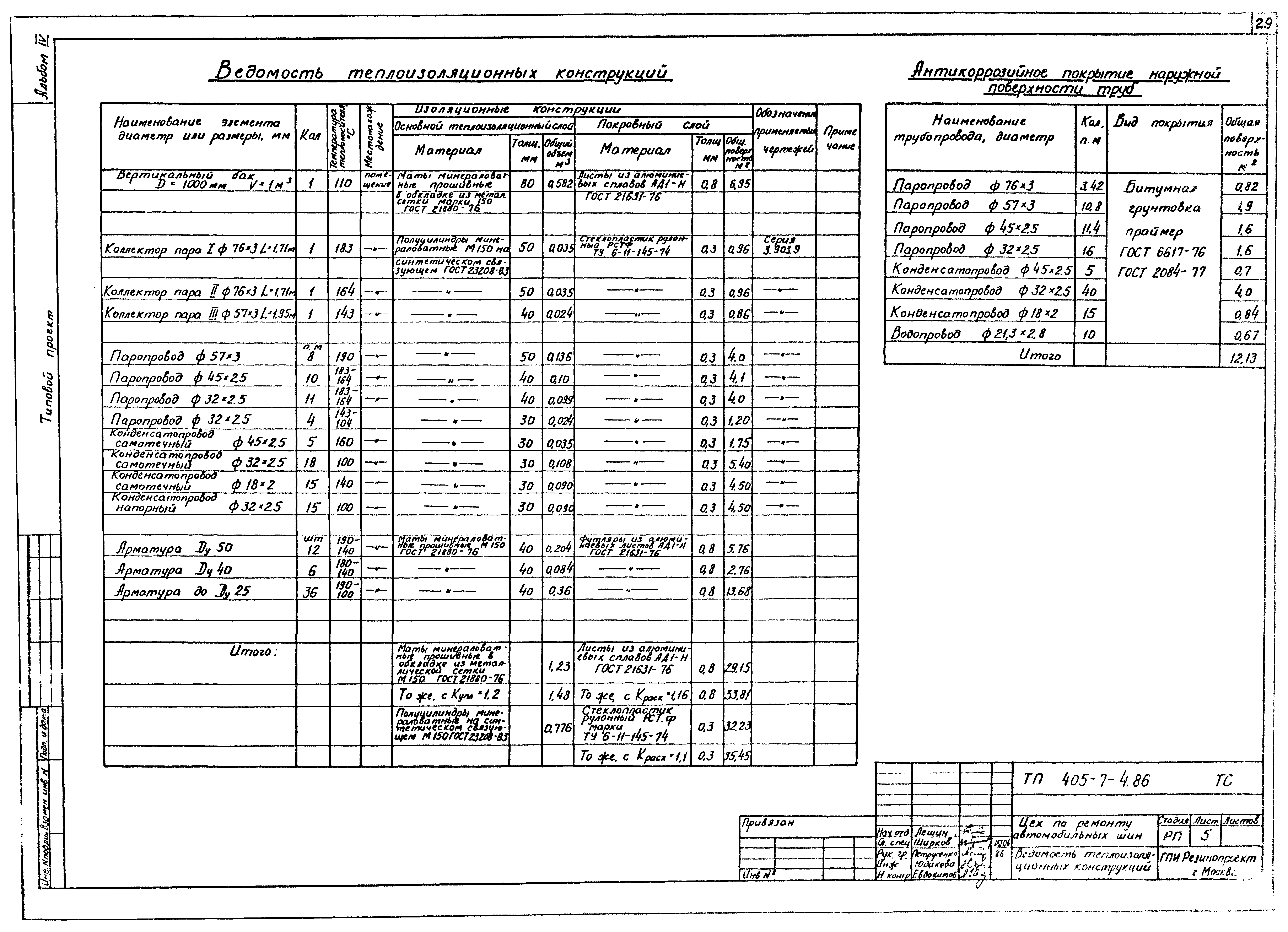Типовой проект 405-7-4.86