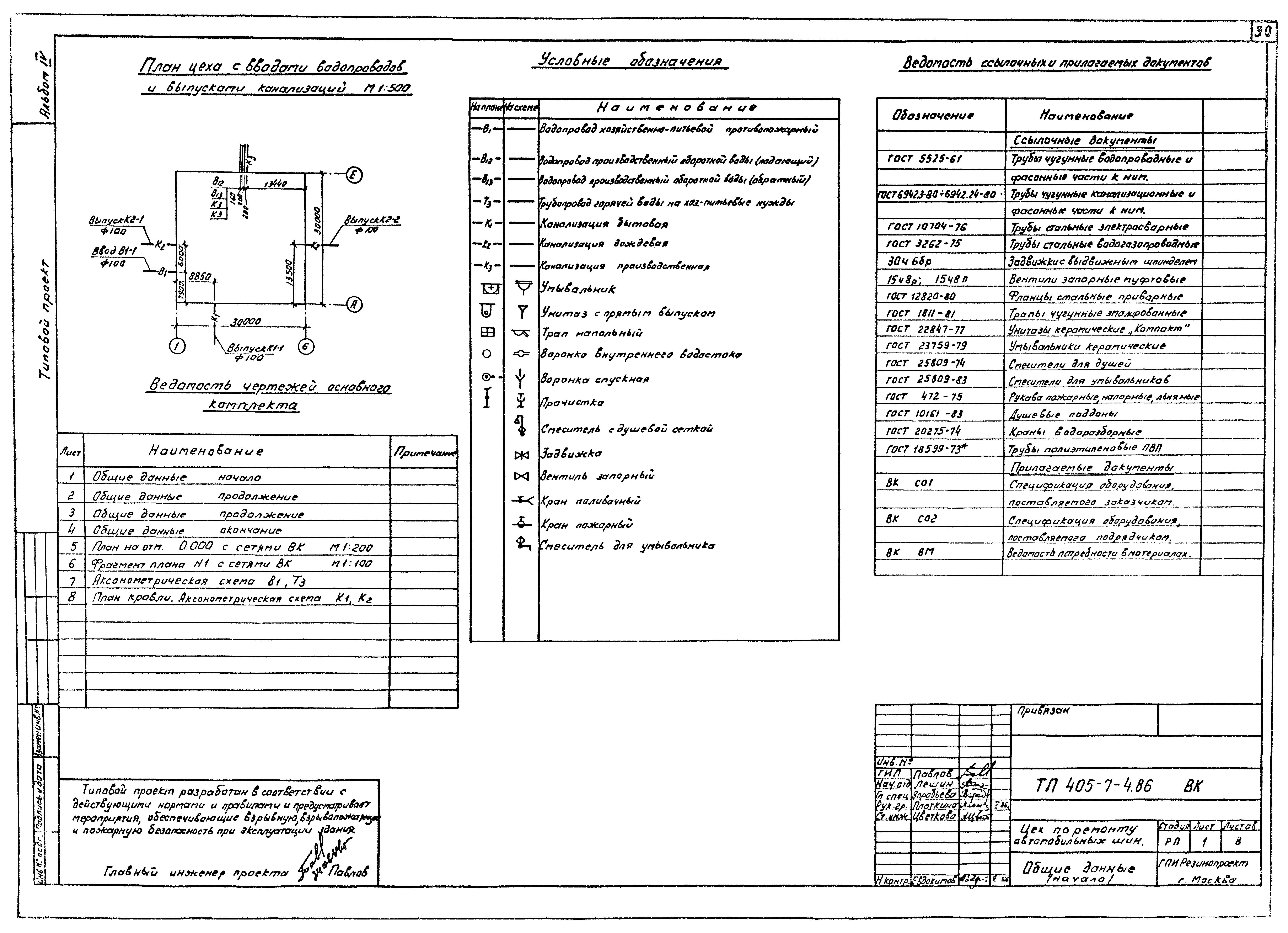 Типовой проект 405-7-4.86
