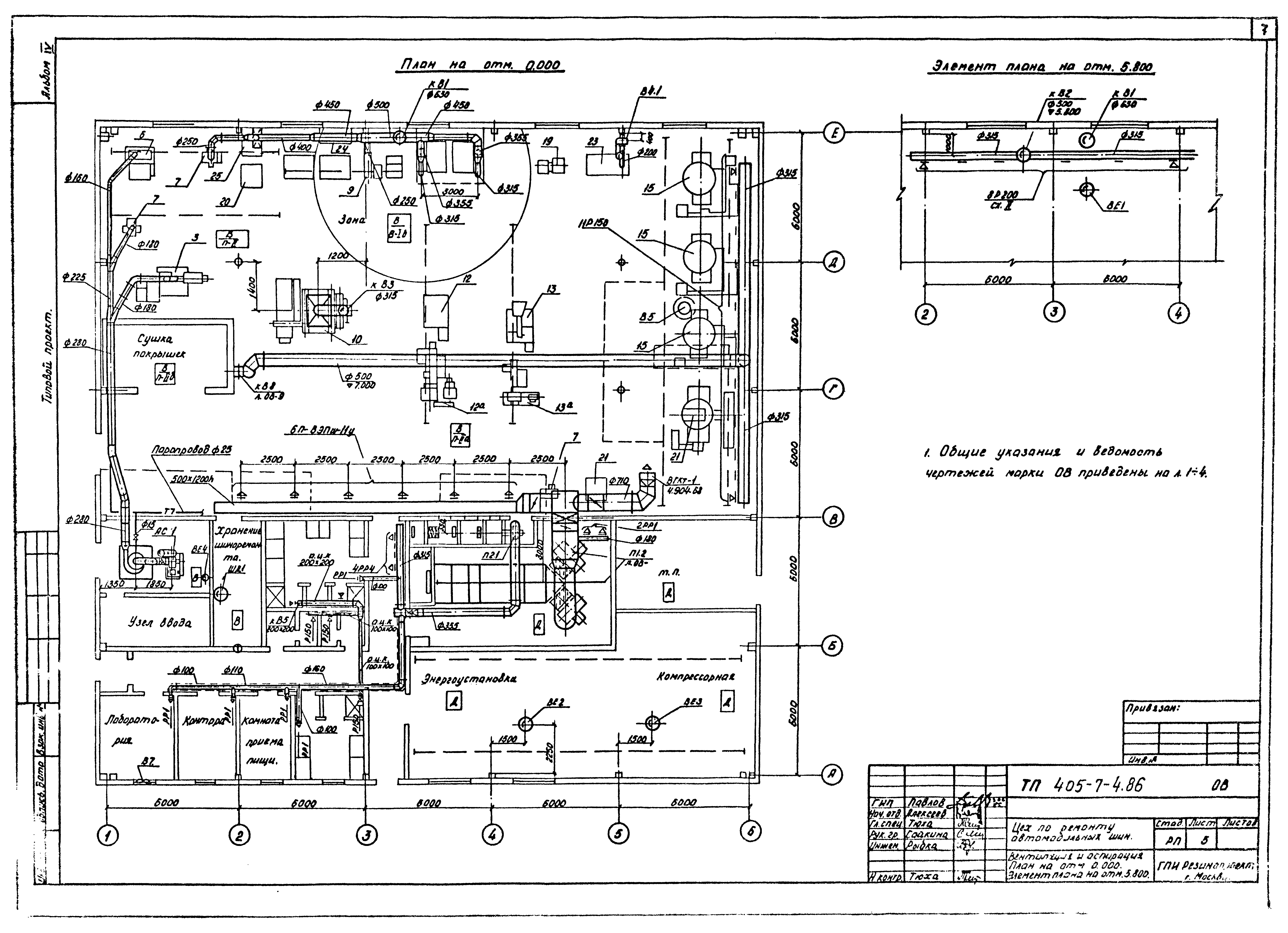 Типовой проект 405-7-4.86
