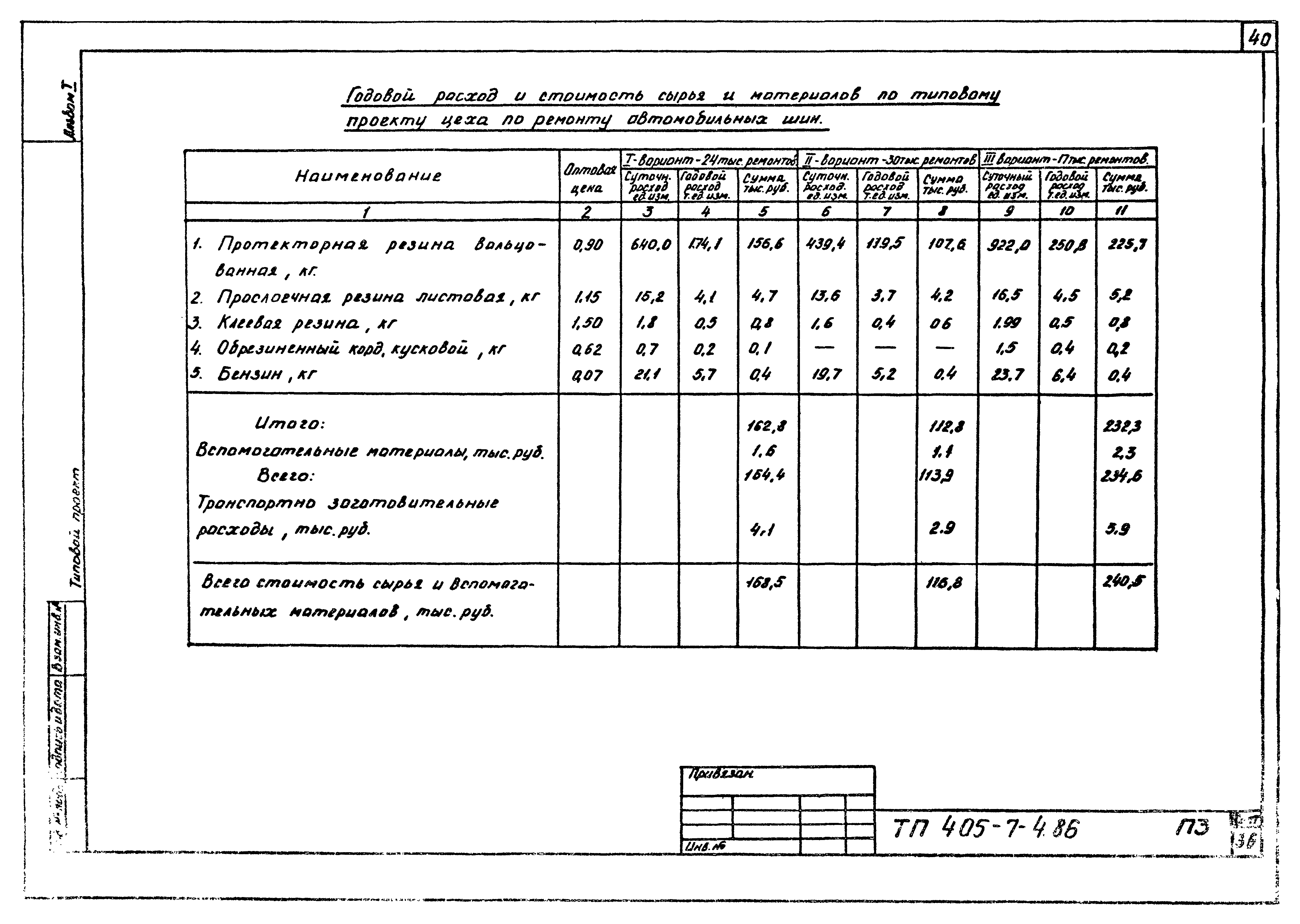 Типовой проект 405-7-4.86