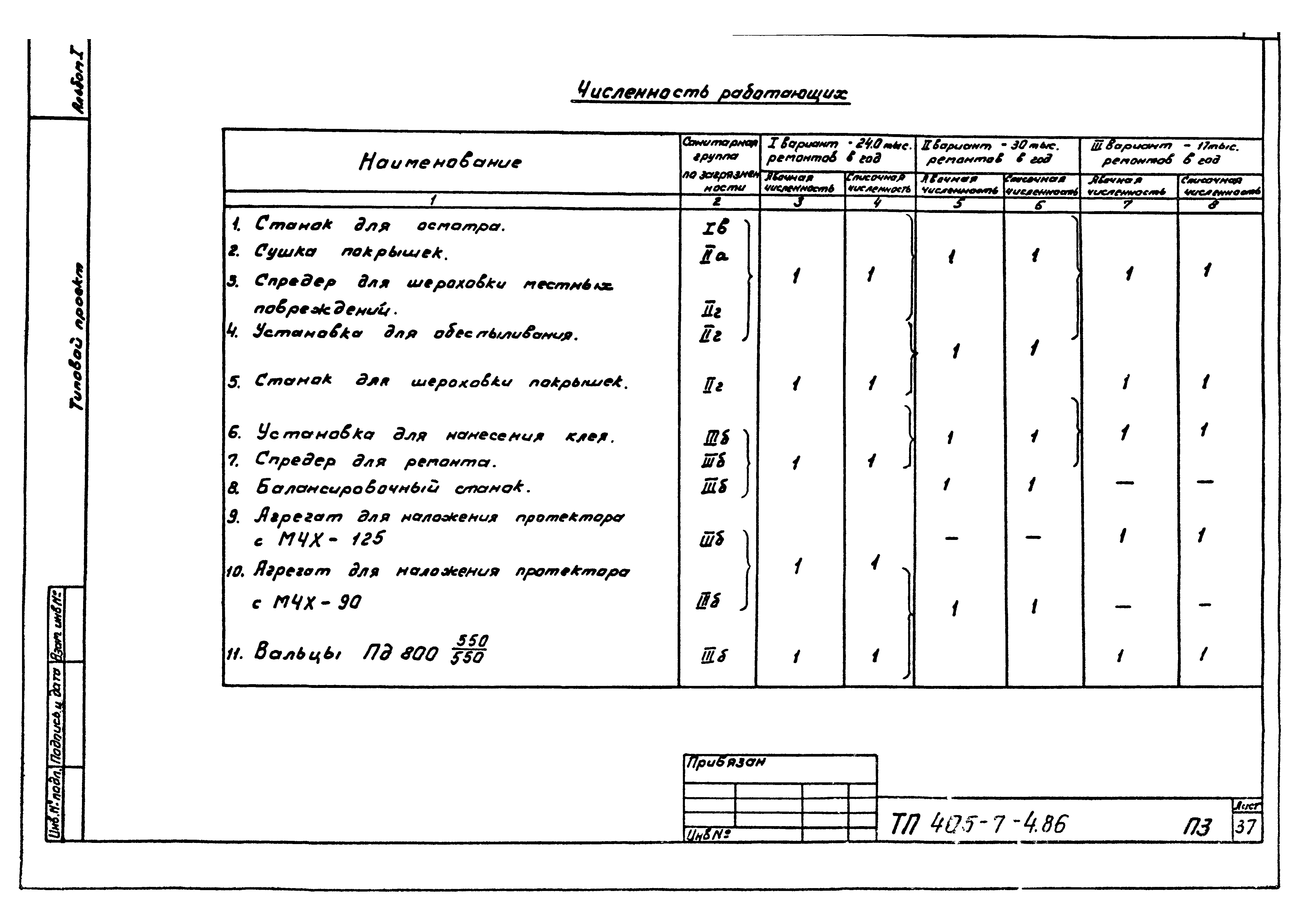 Типовой проект 405-7-4.86