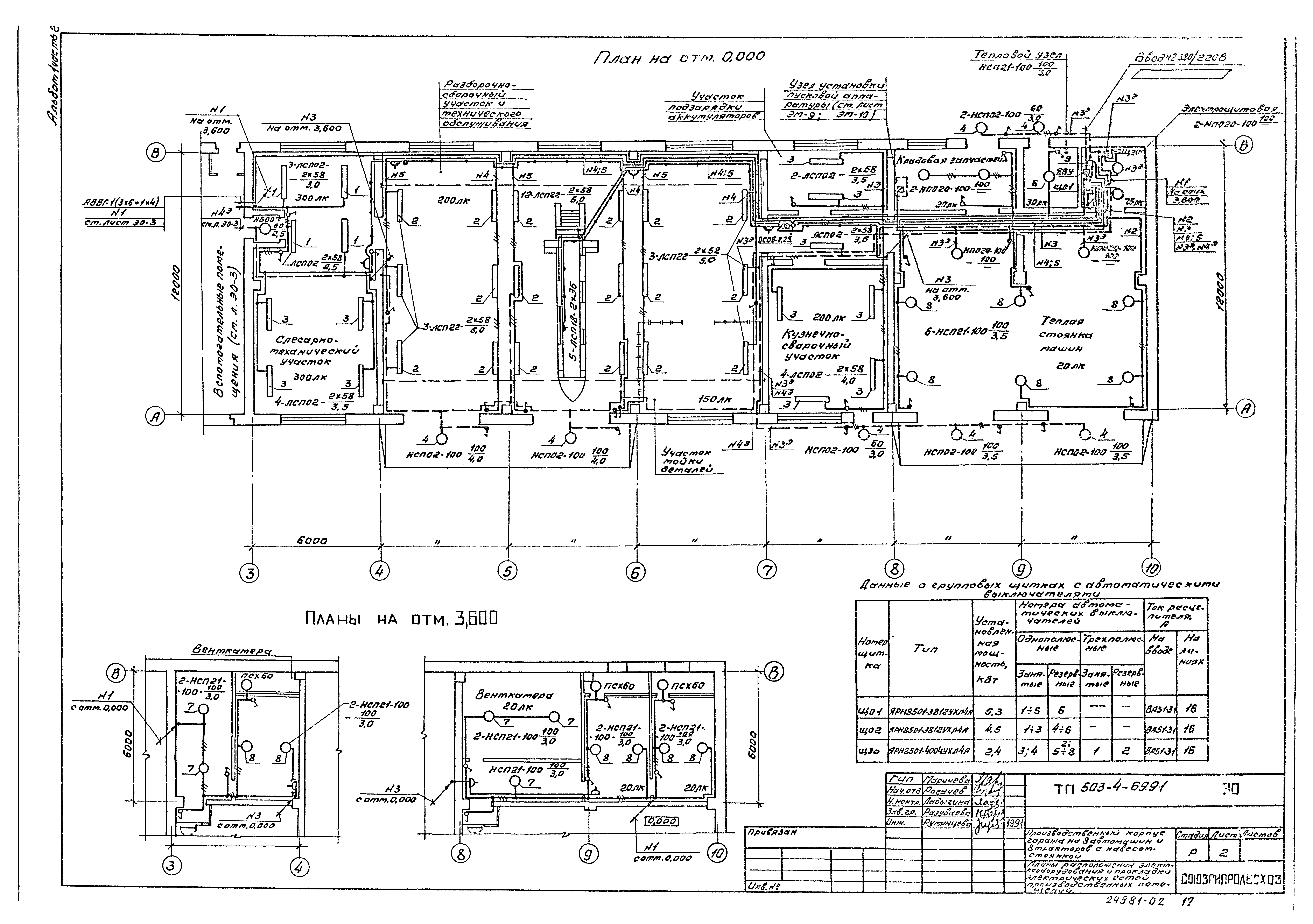 Типовой проект 503-4-69.91