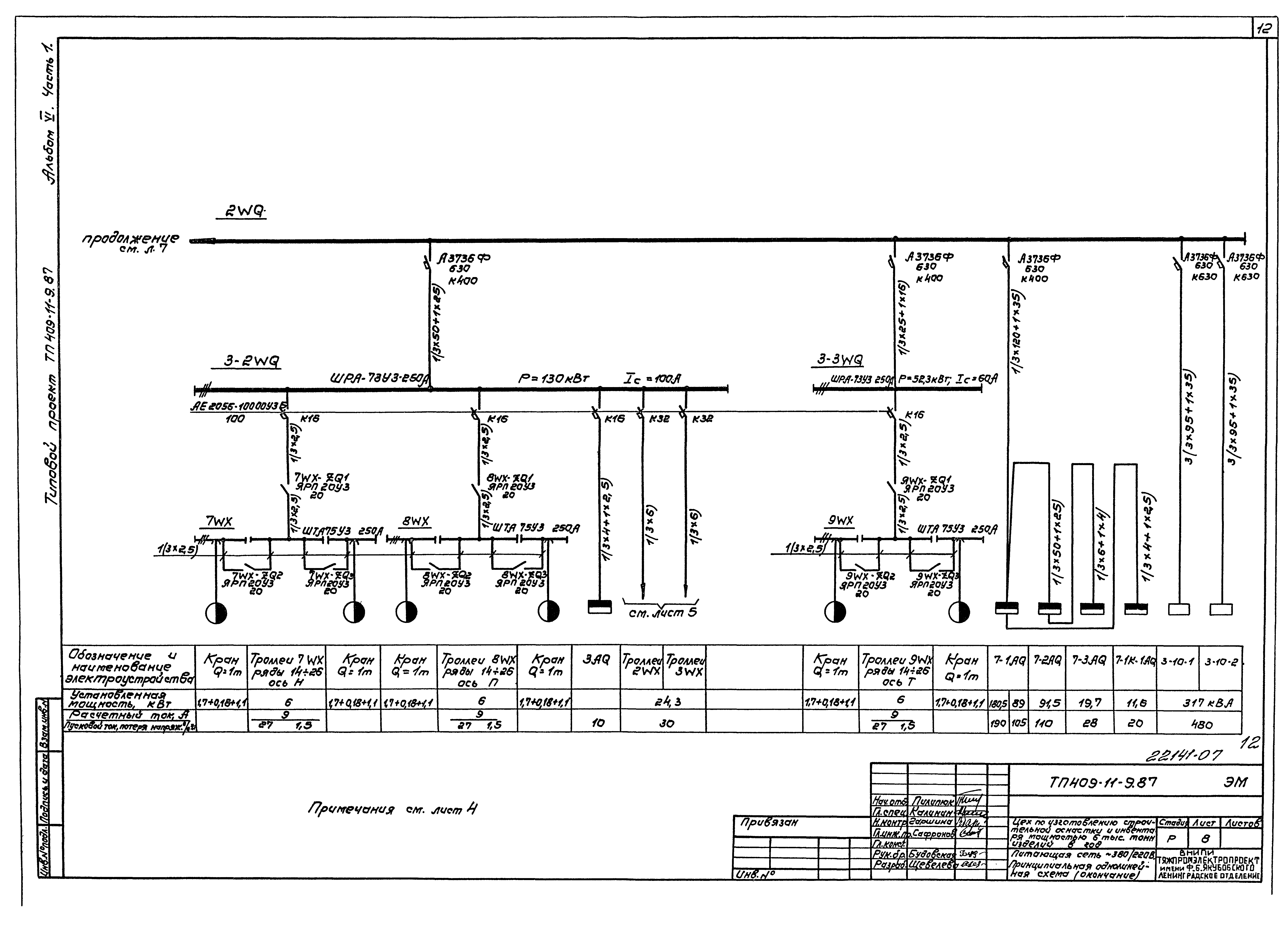 Типовой проект 409-11-9.87