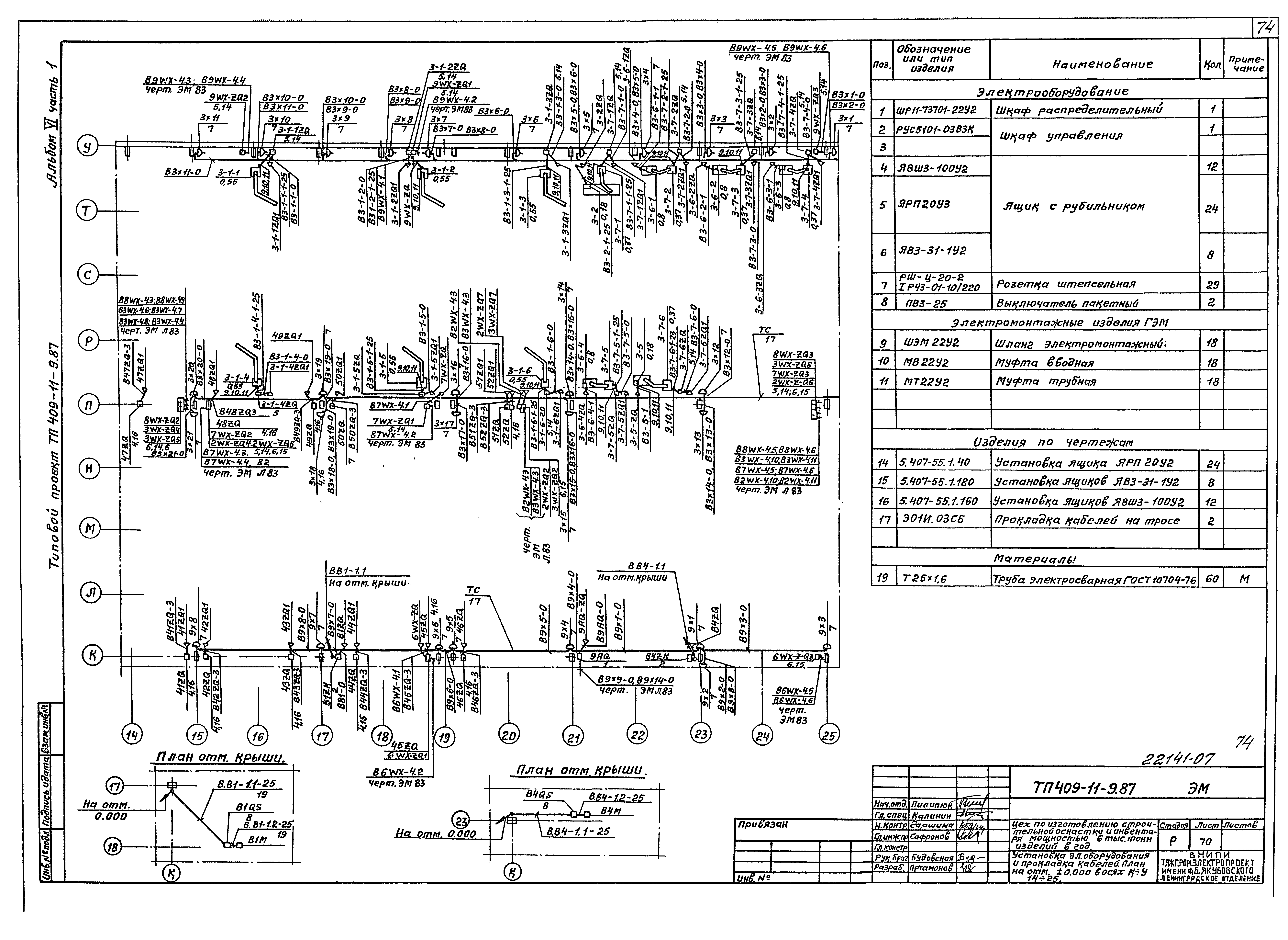 Типовой проект 409-11-9.87