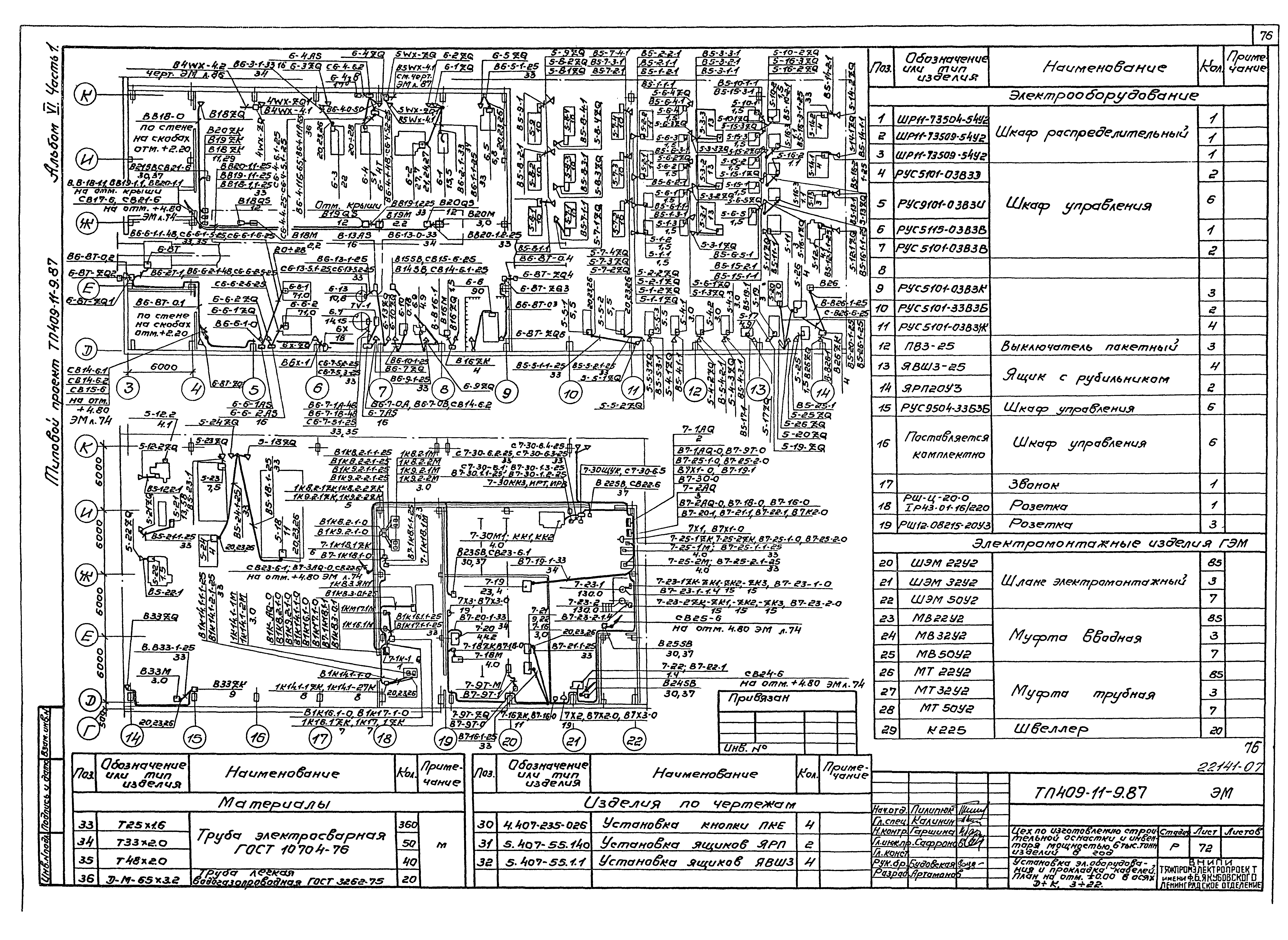 Типовой проект 409-11-9.87