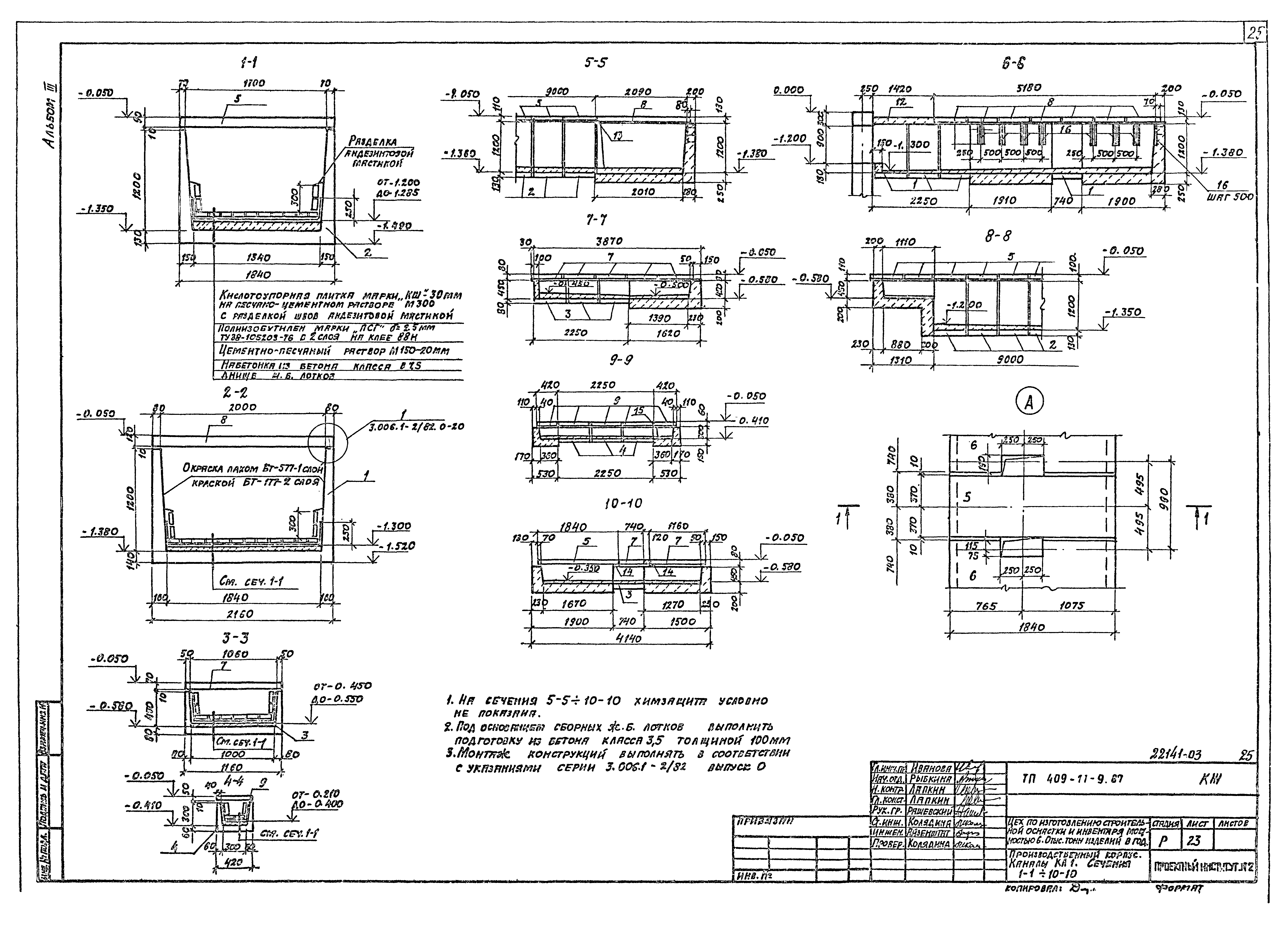 Типовой проект 409-11-9.87