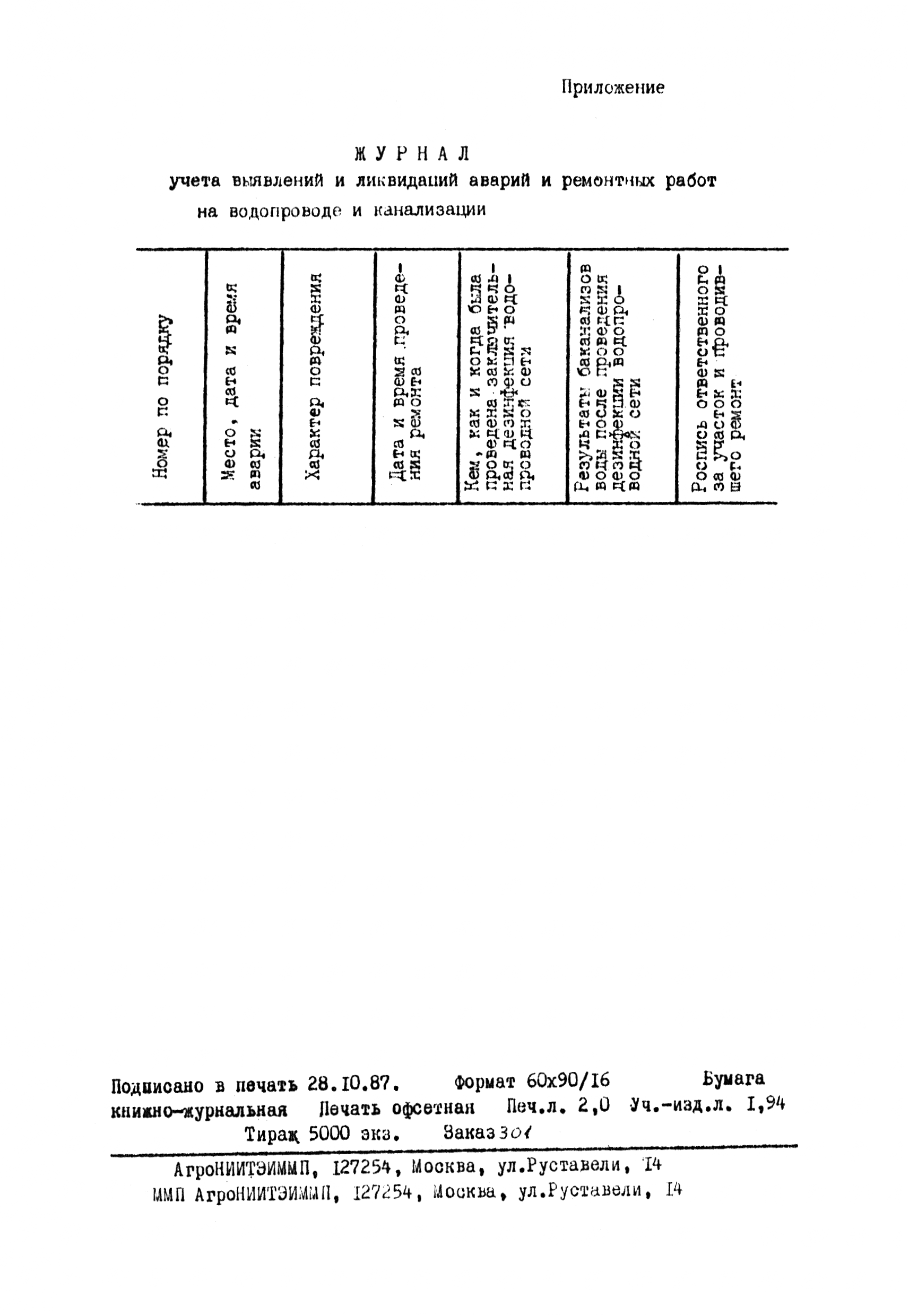 Санитарные правила 4431-87