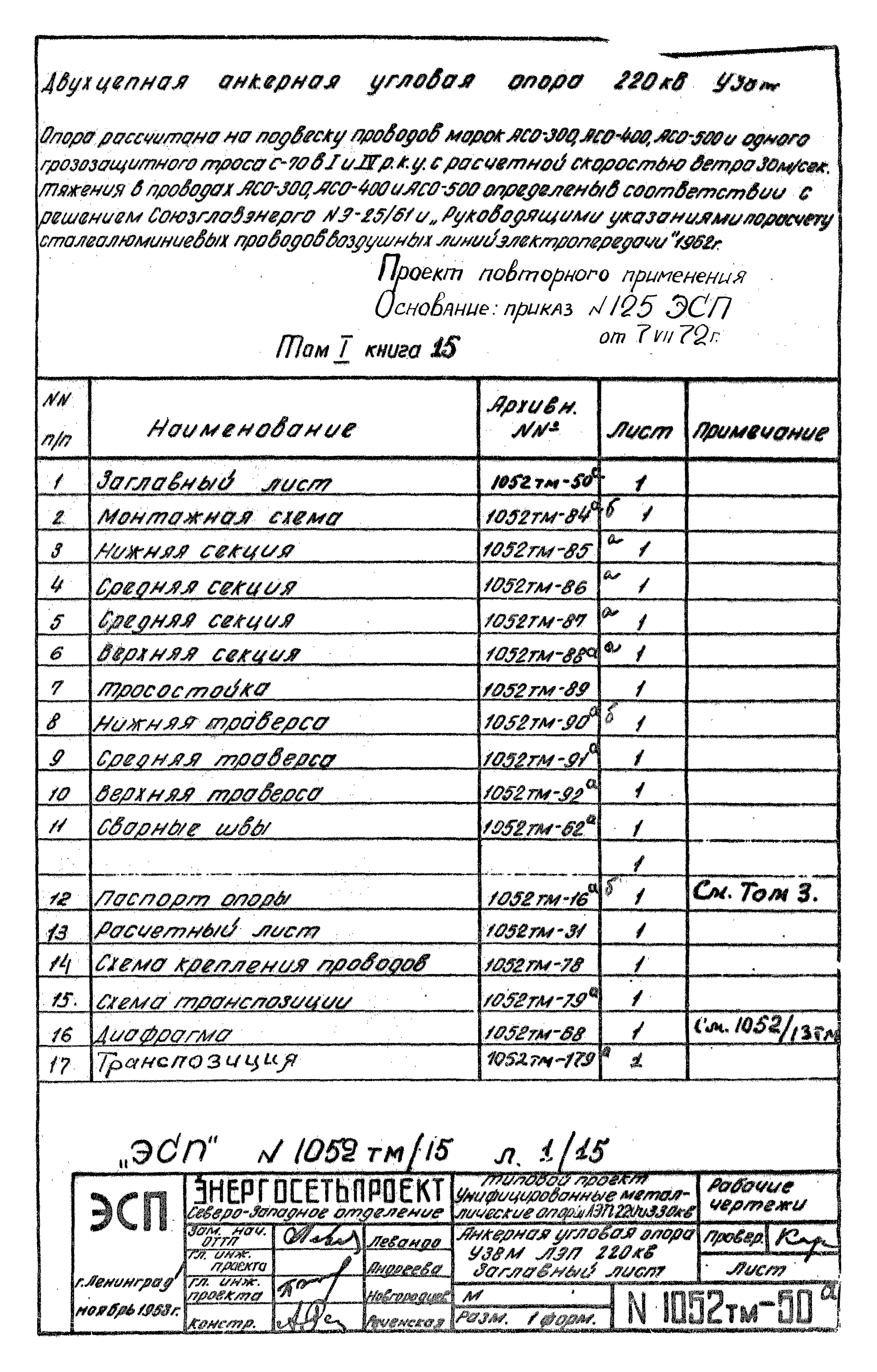 Типовой проект 