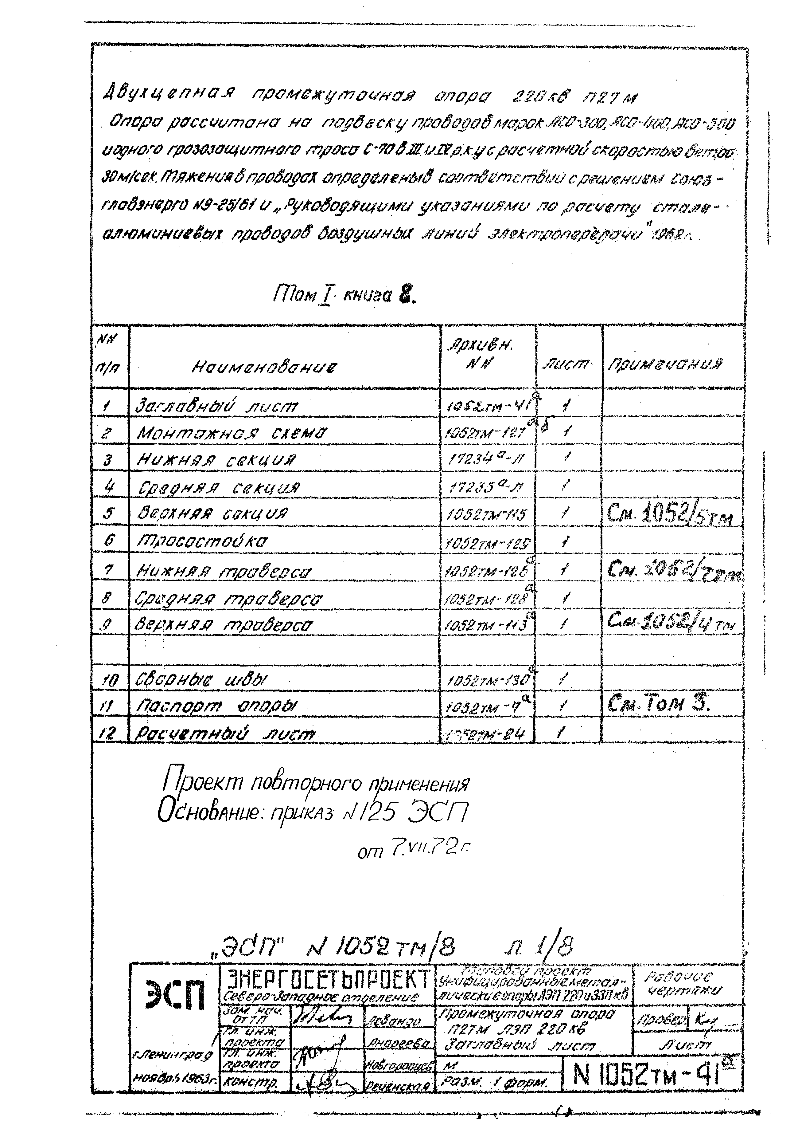 Типовой проект 