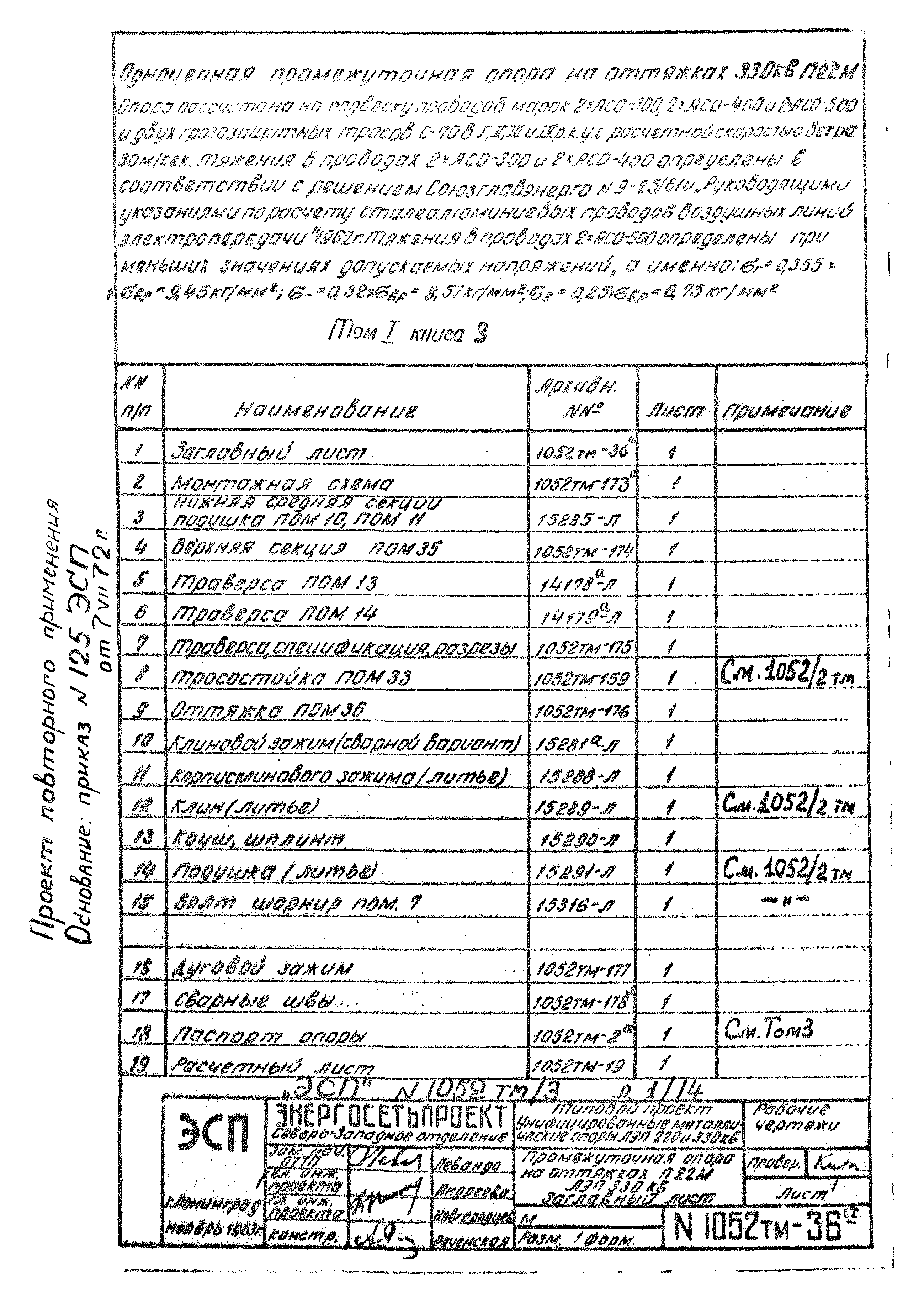 Типовой проект 