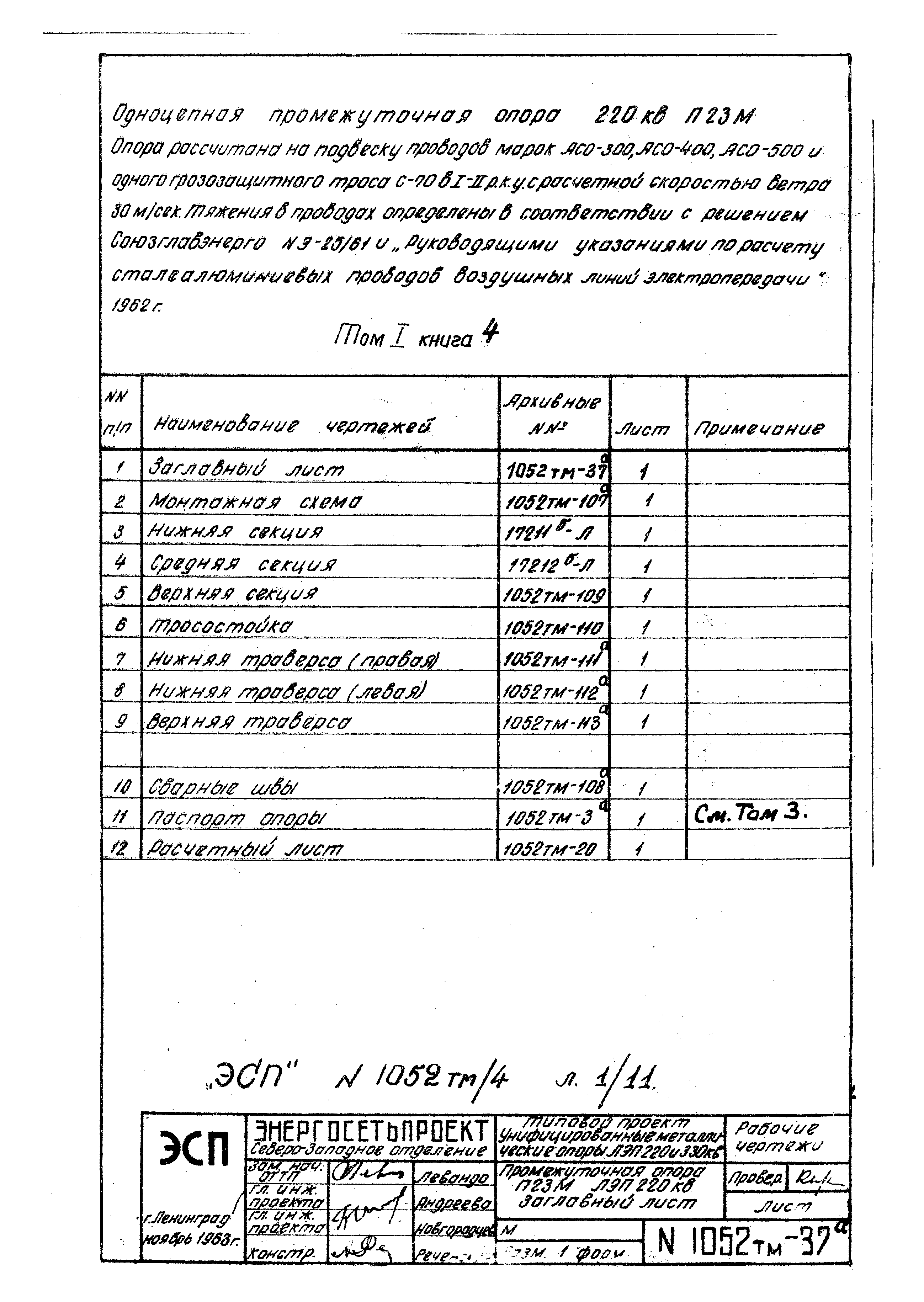 Типовой проект 