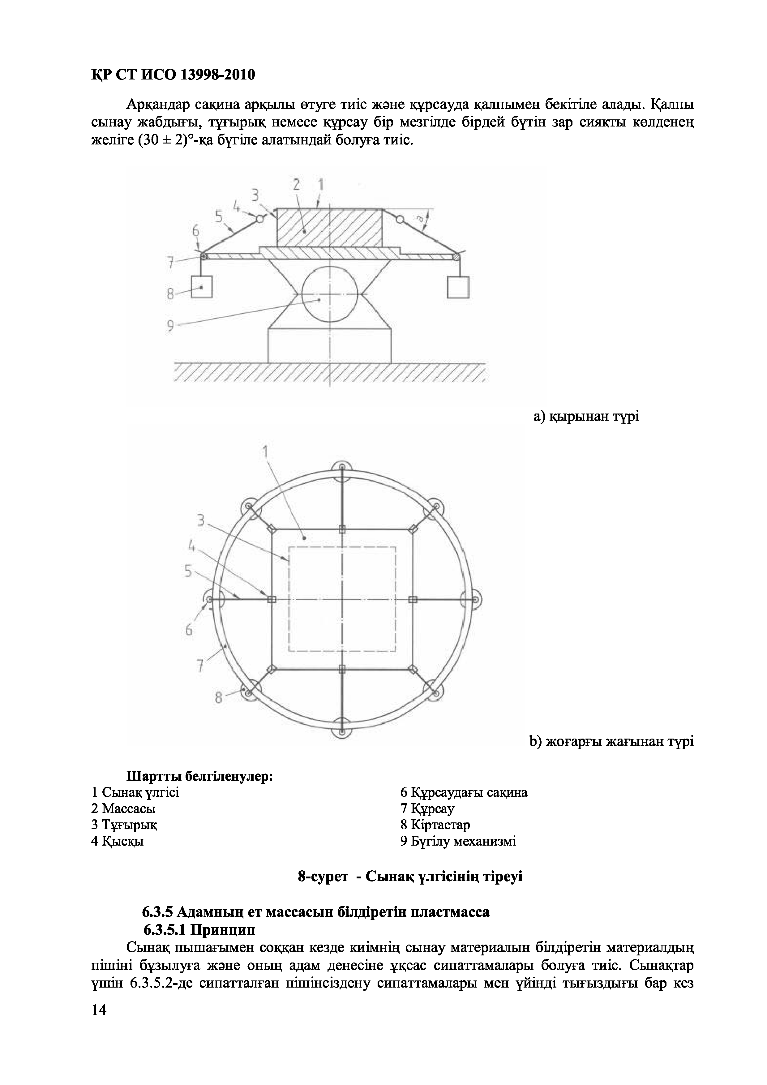 СТ РК ИСО 13998-2010