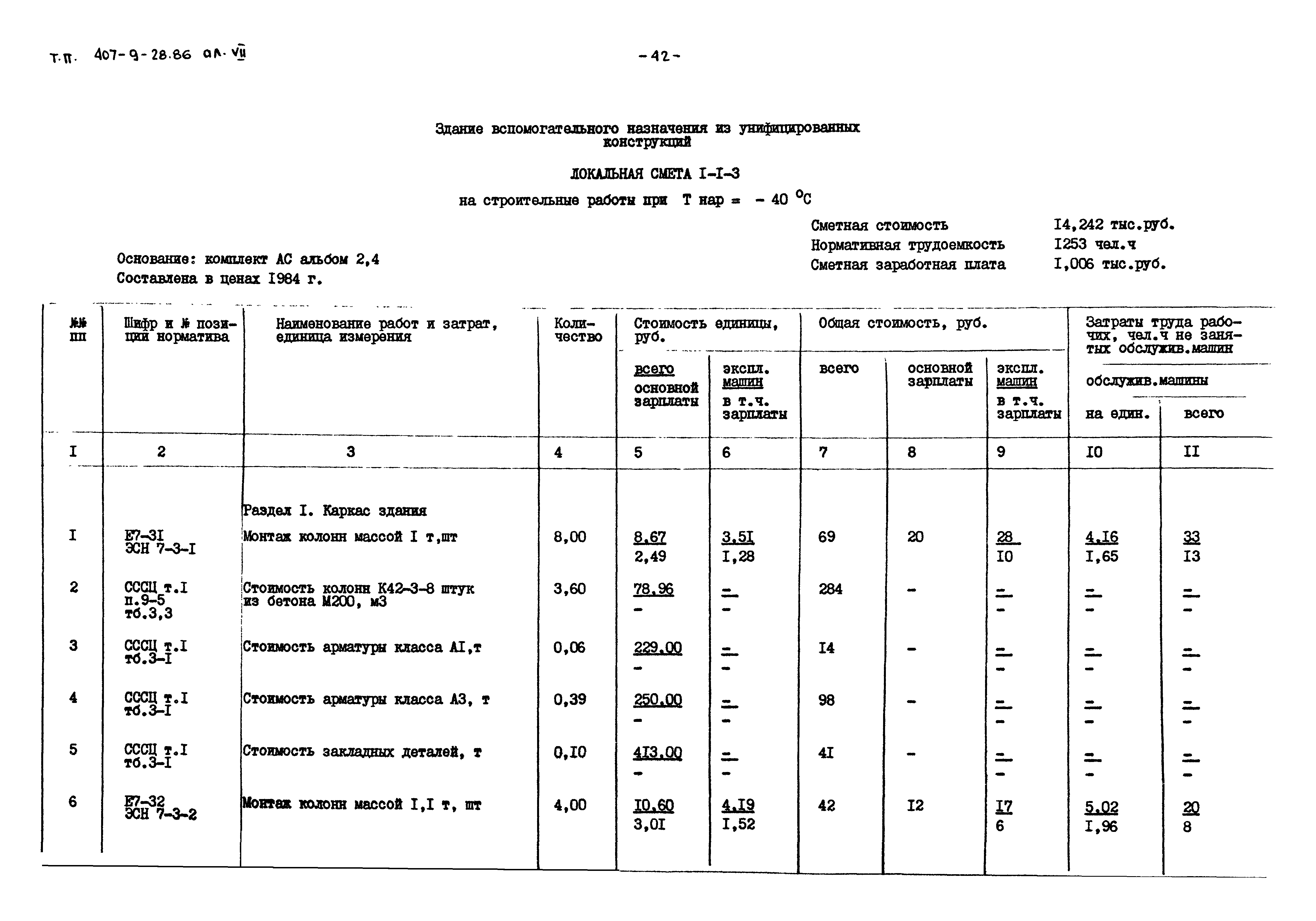 Типовой проект 407-9-28.86