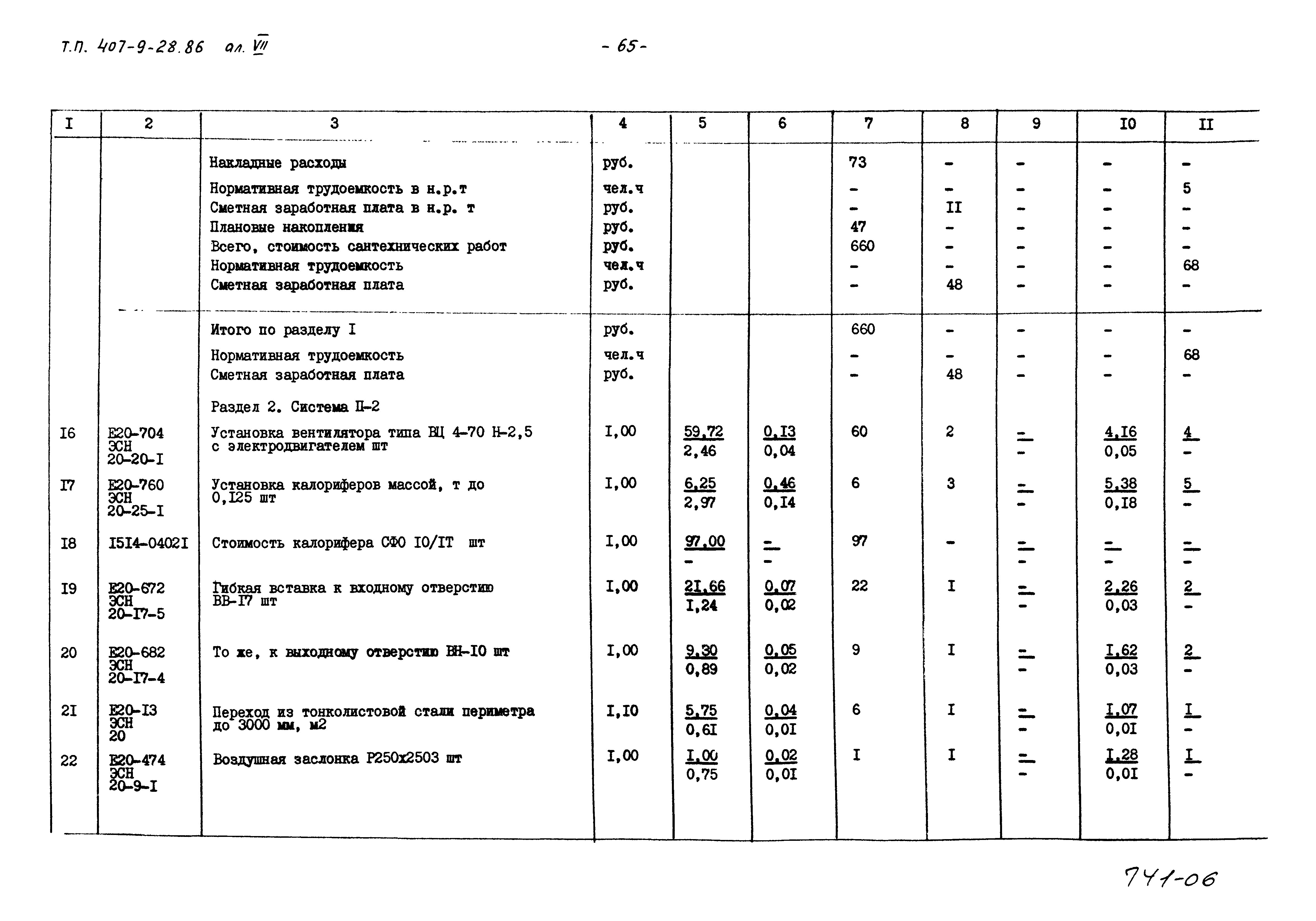 Типовой проект 407-9-28.86