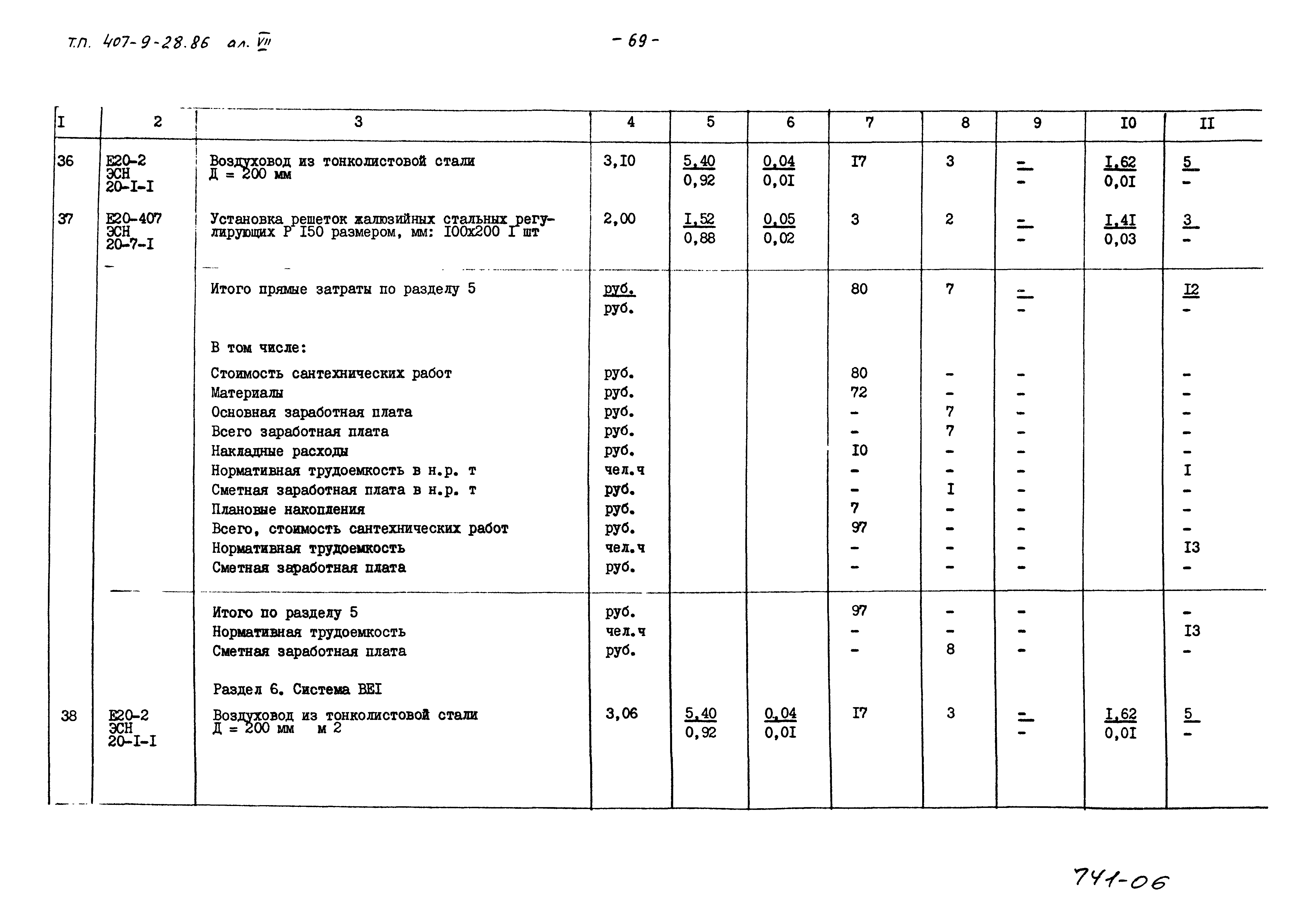 Типовой проект 407-9-28.86