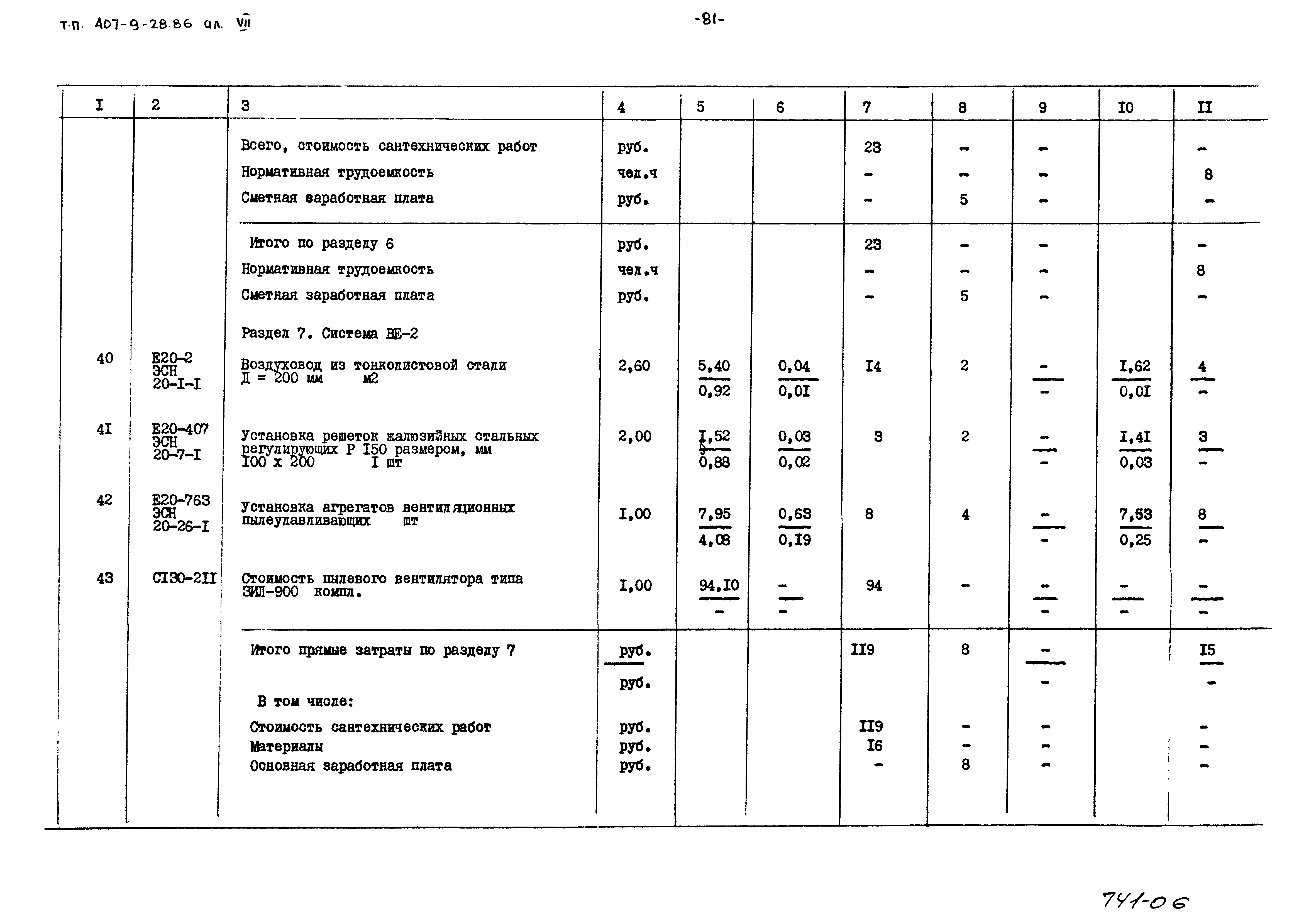 Типовой проект 407-9-28.86