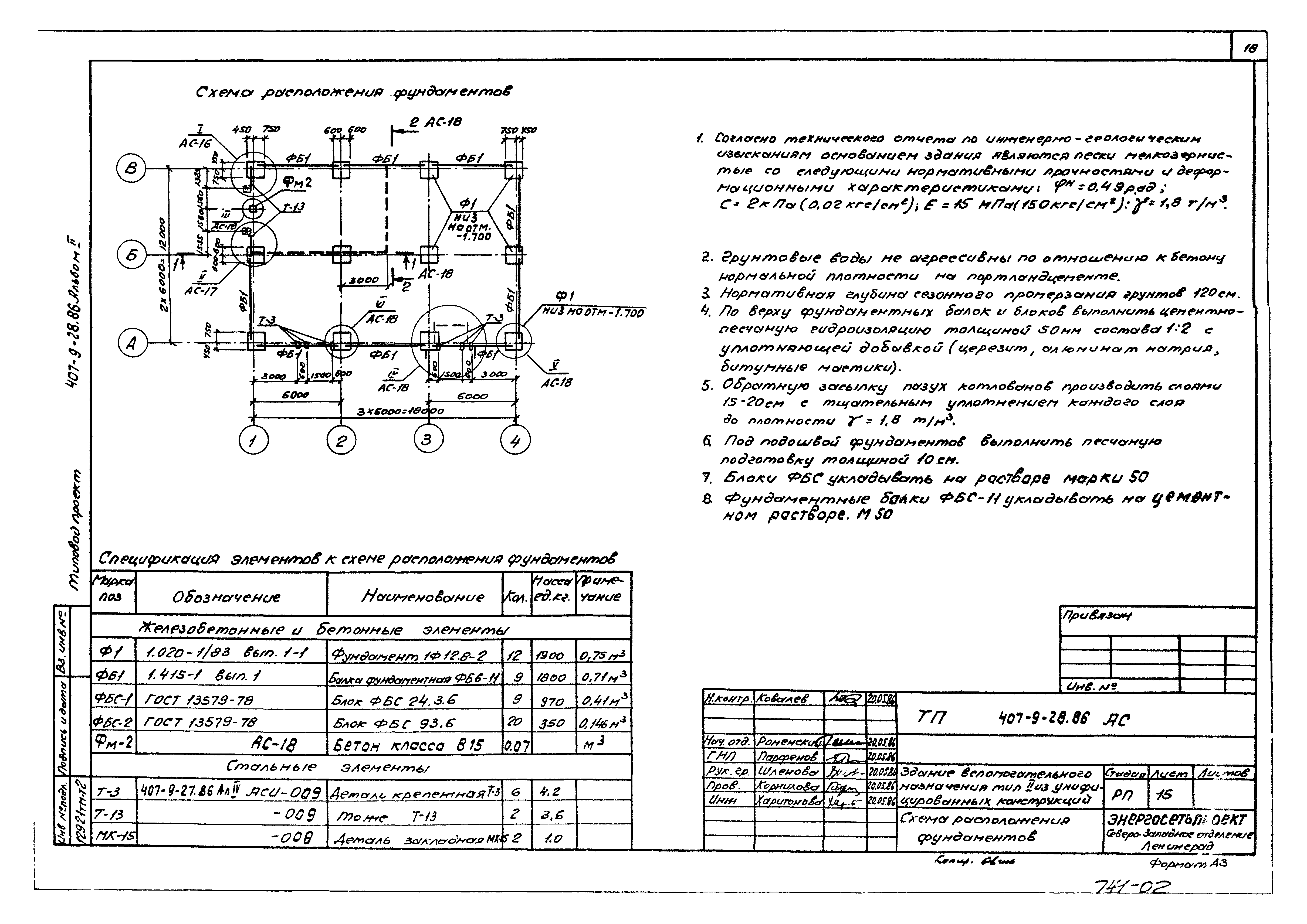 Типовой проект 407-9-28.86