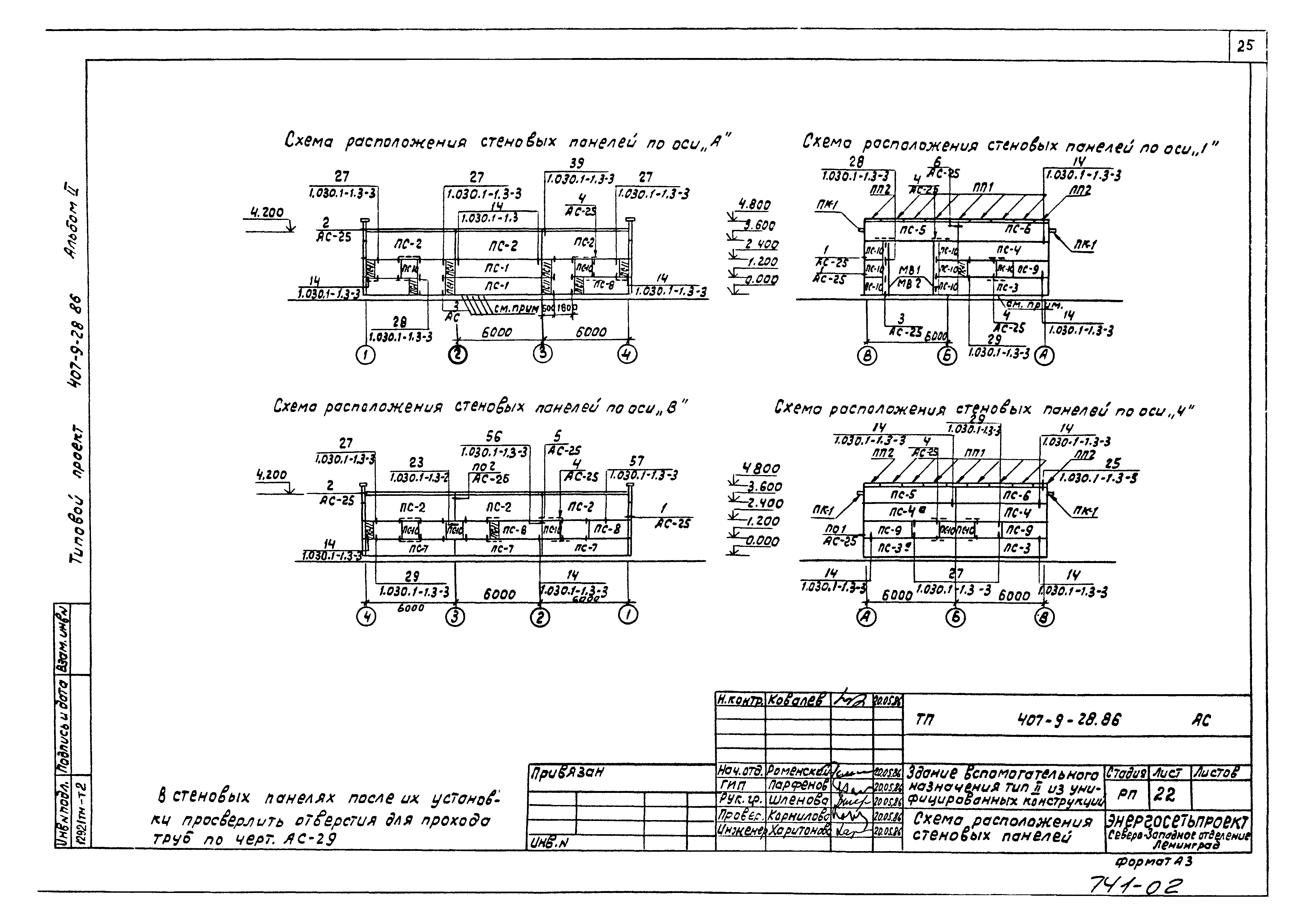 Типовой проект 407-9-28.86