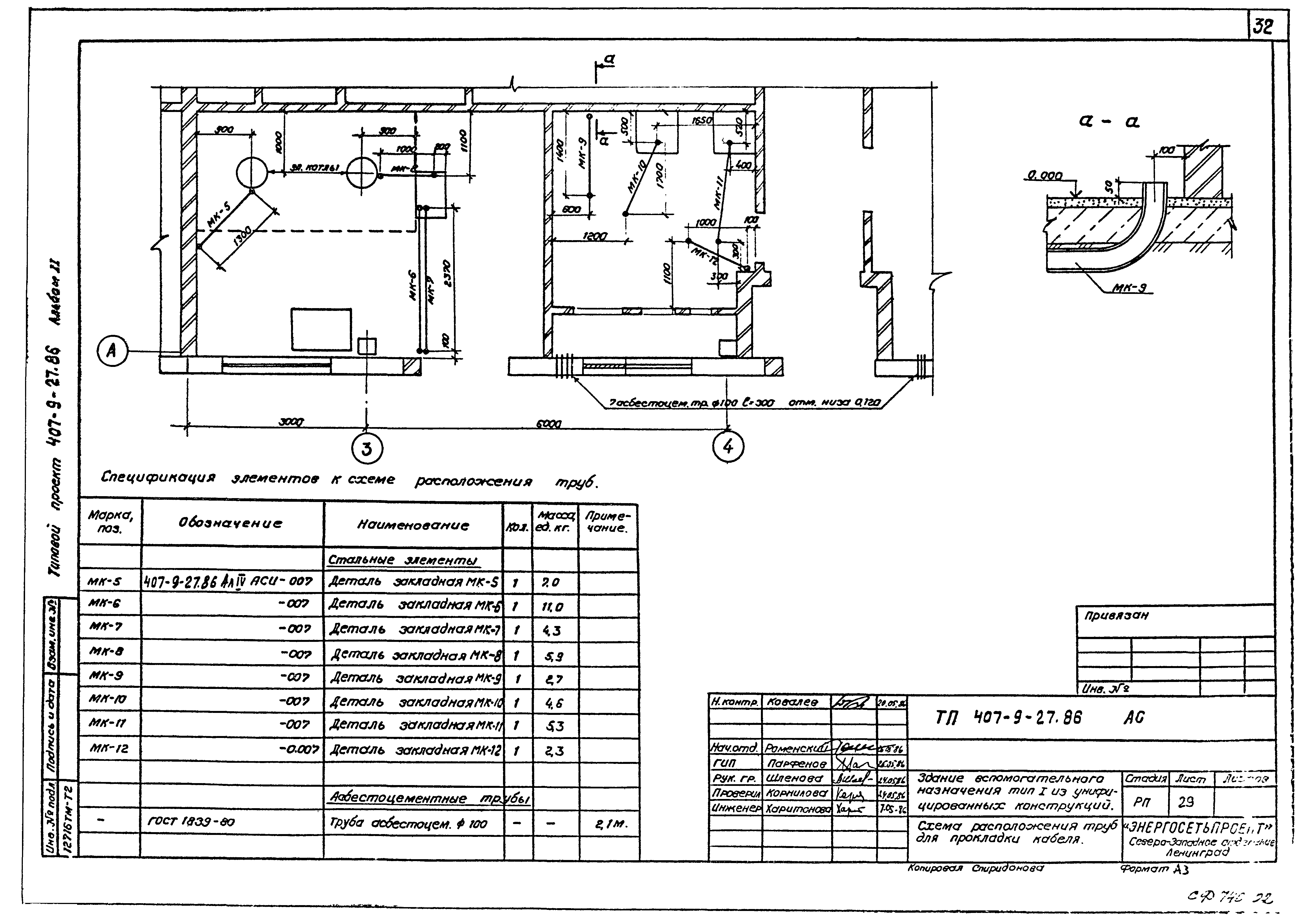 Типовой проект 407-9-27.86