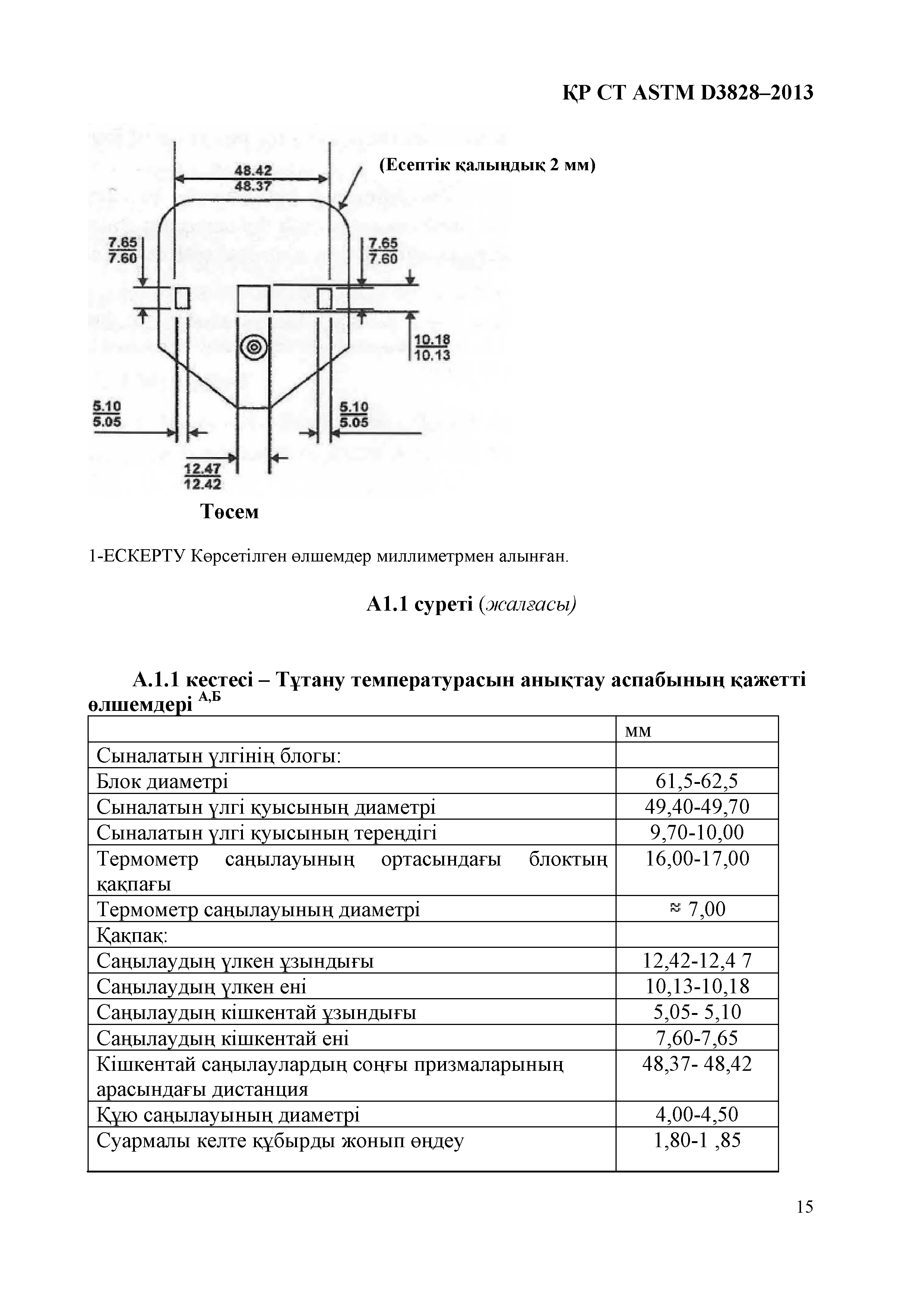 СТ РК ASTM D 3828-2013