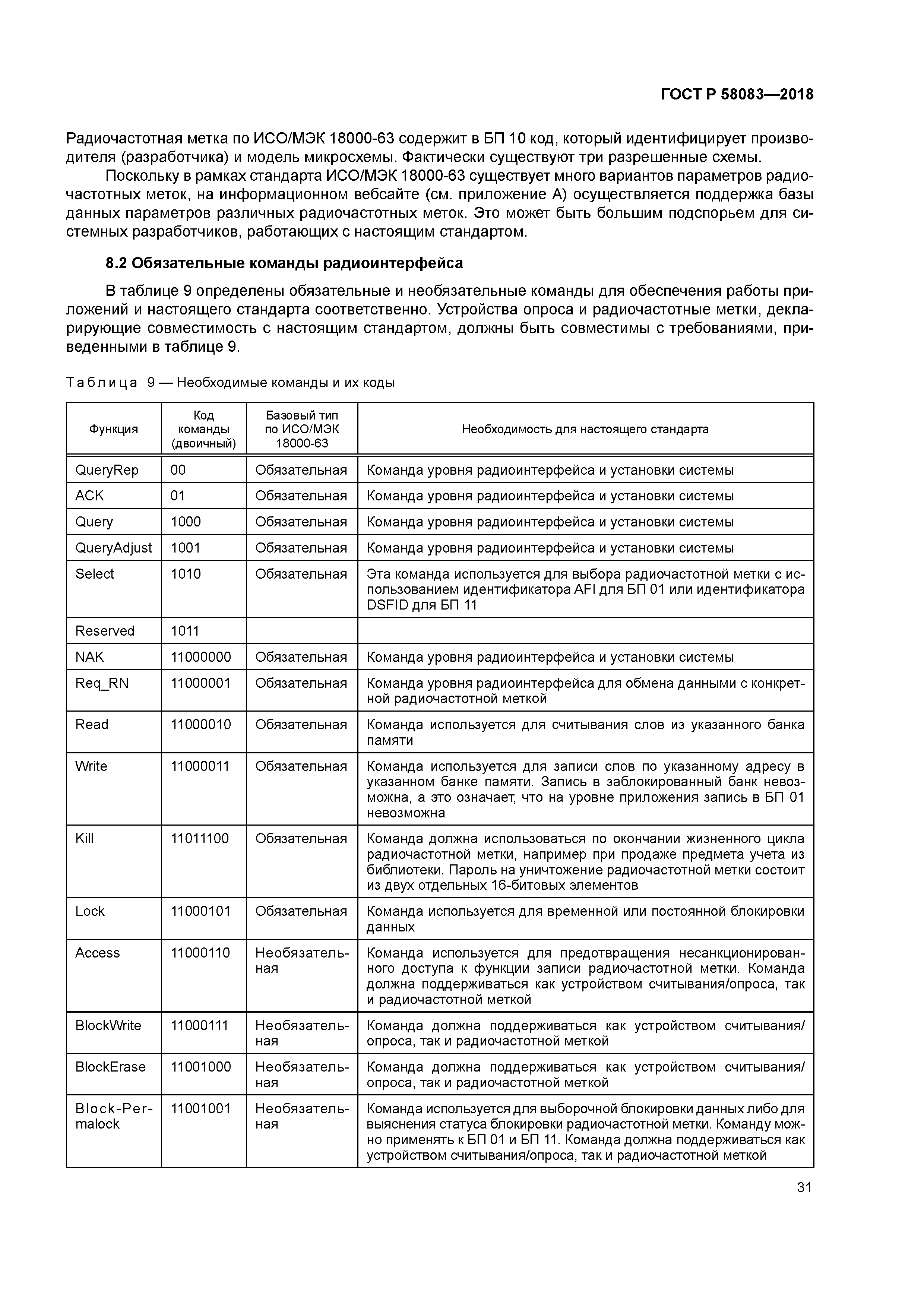 ГОСТ Р 58083-2018