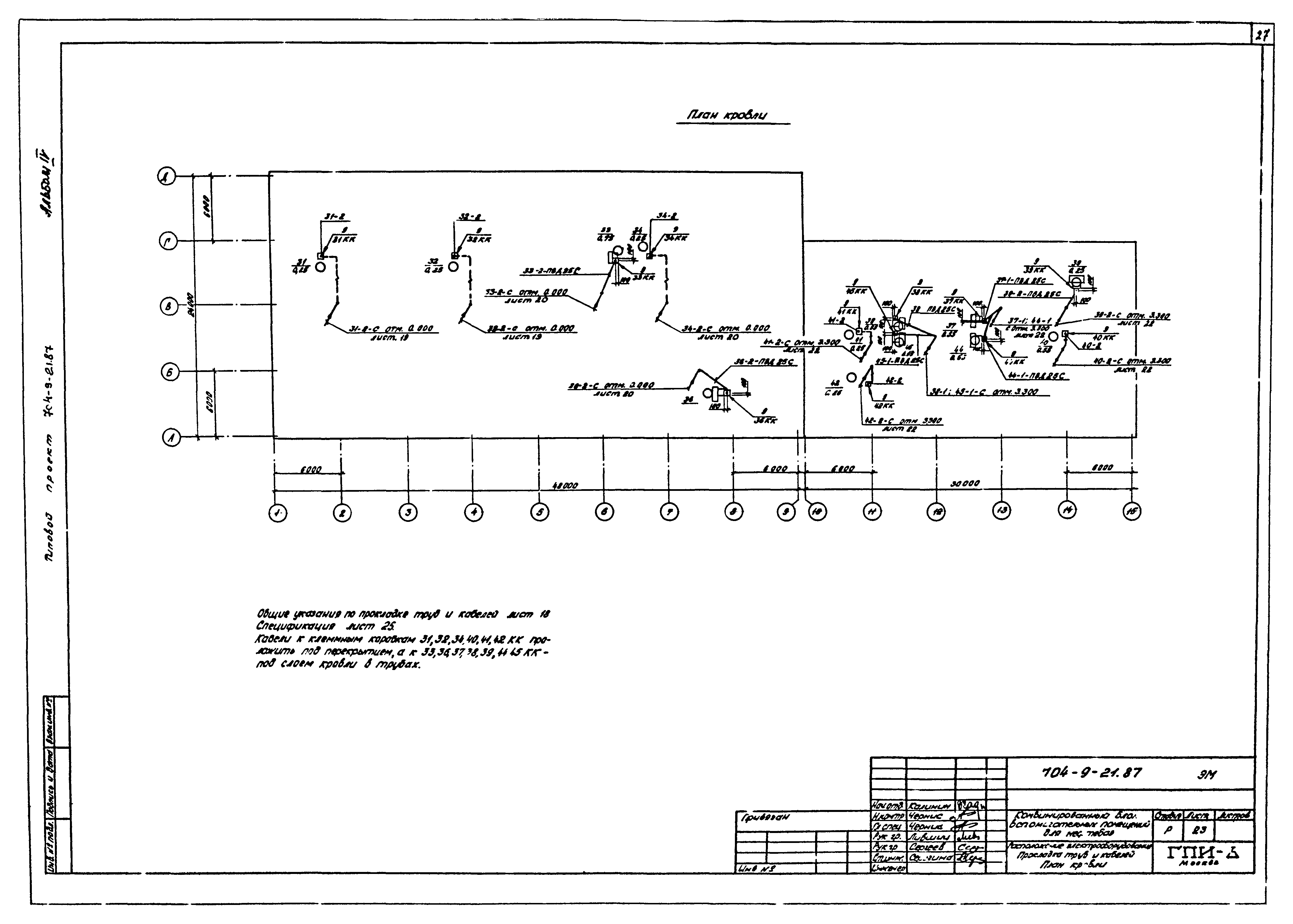 Типовой проект 704-9-21.87