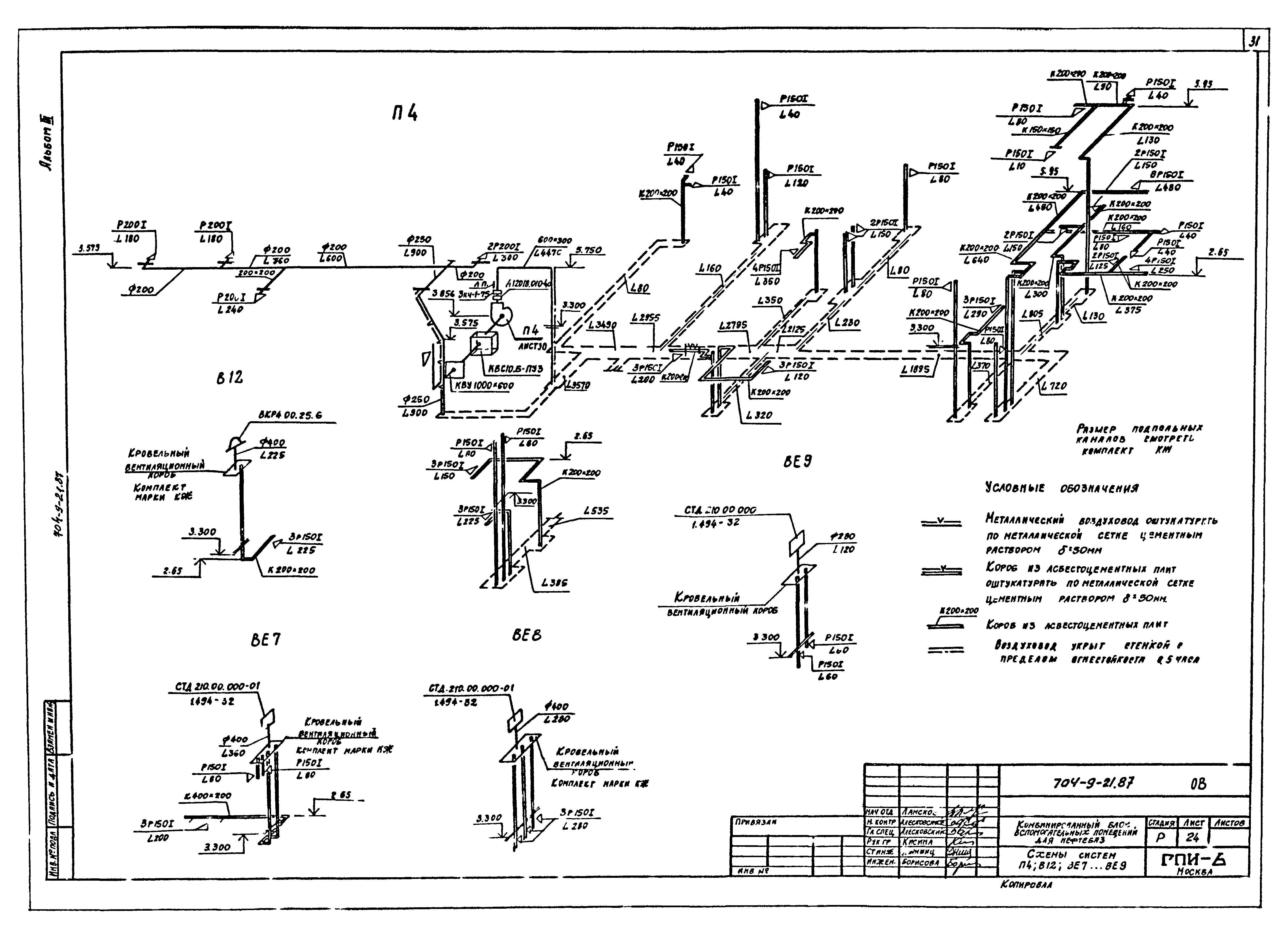 Типовой проект 704-9-21.87