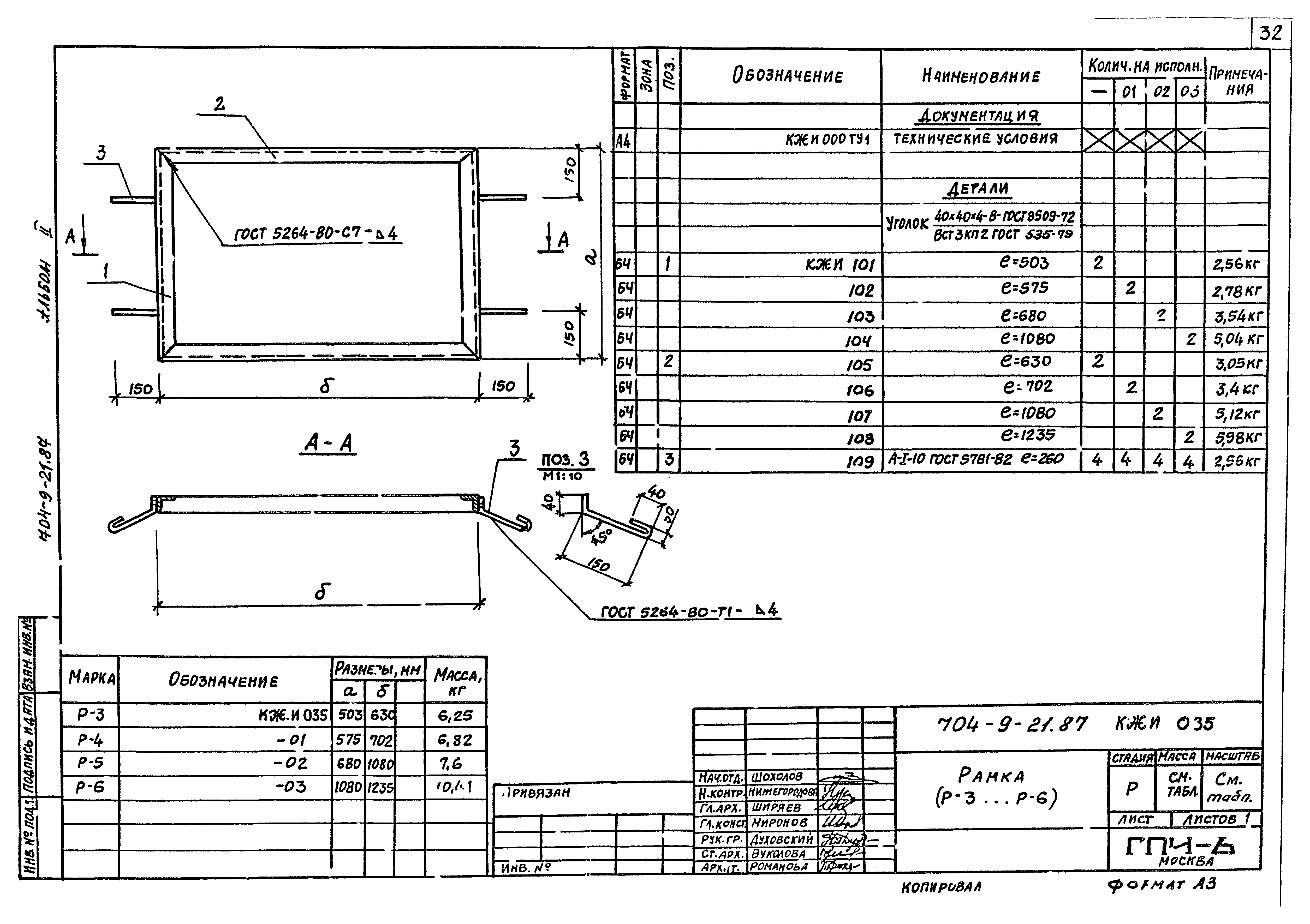 Типовой проект 704-9-21.87