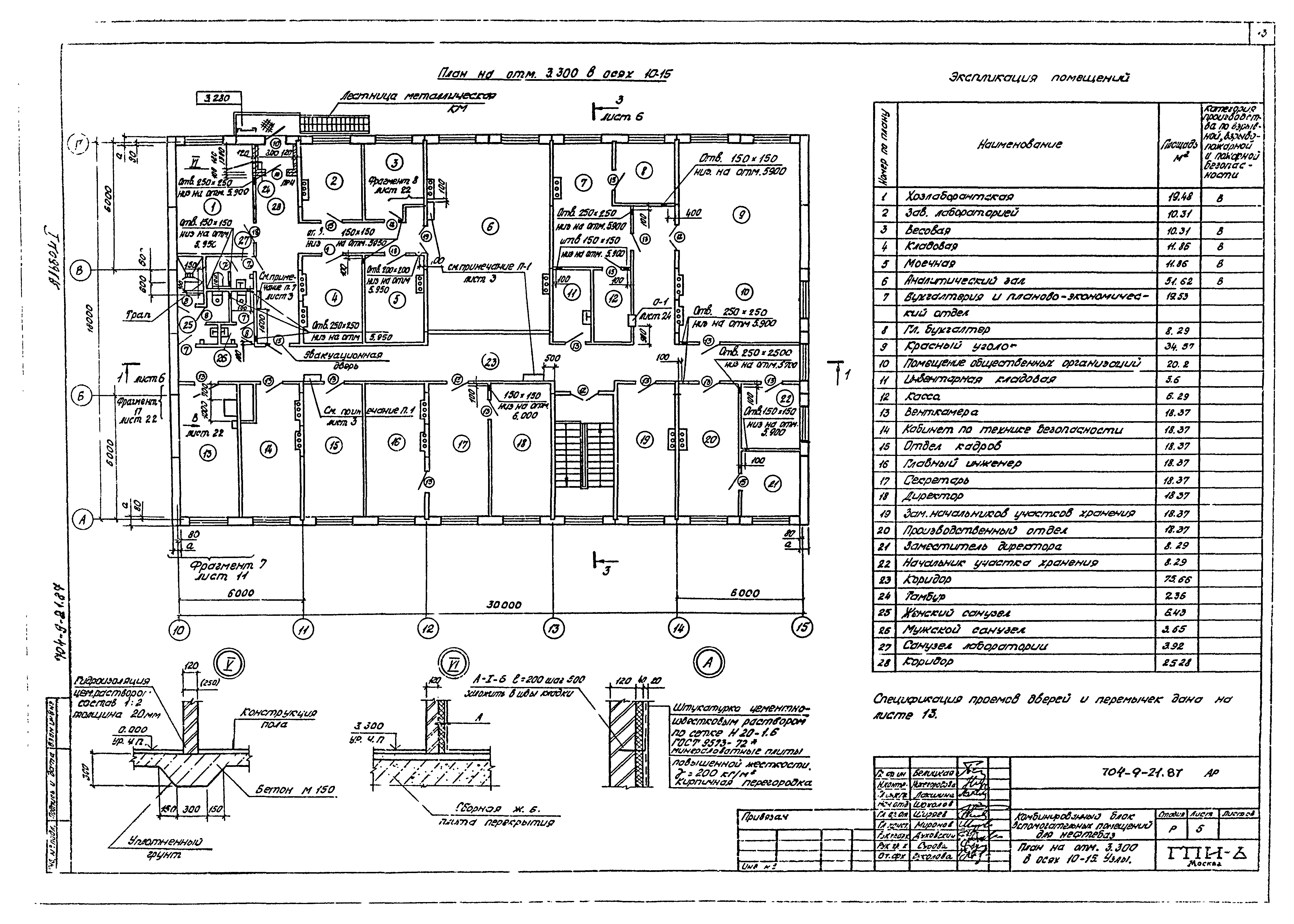 Типовой проект 704-9-21.87
