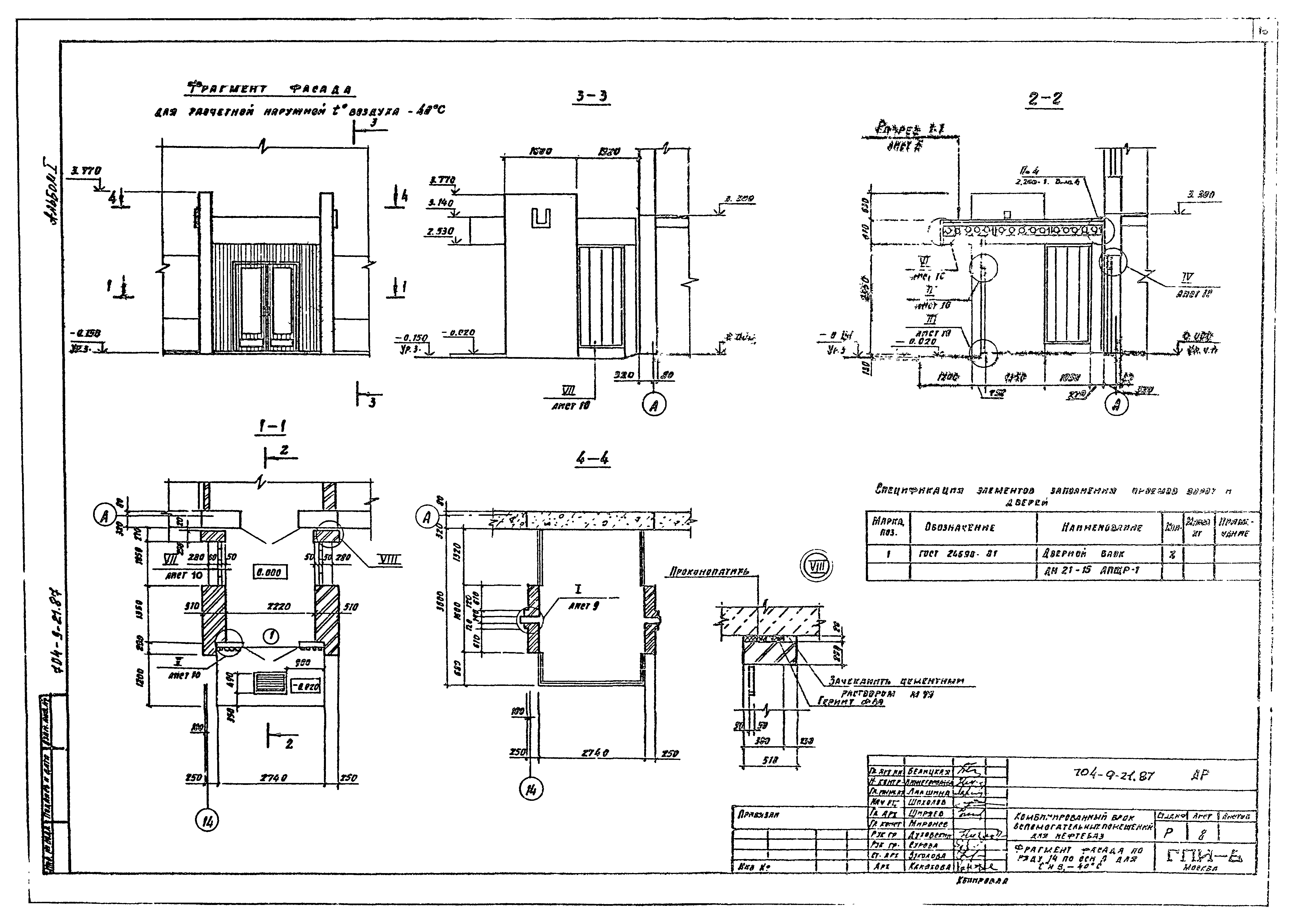 Типовой проект 704-9-21.87