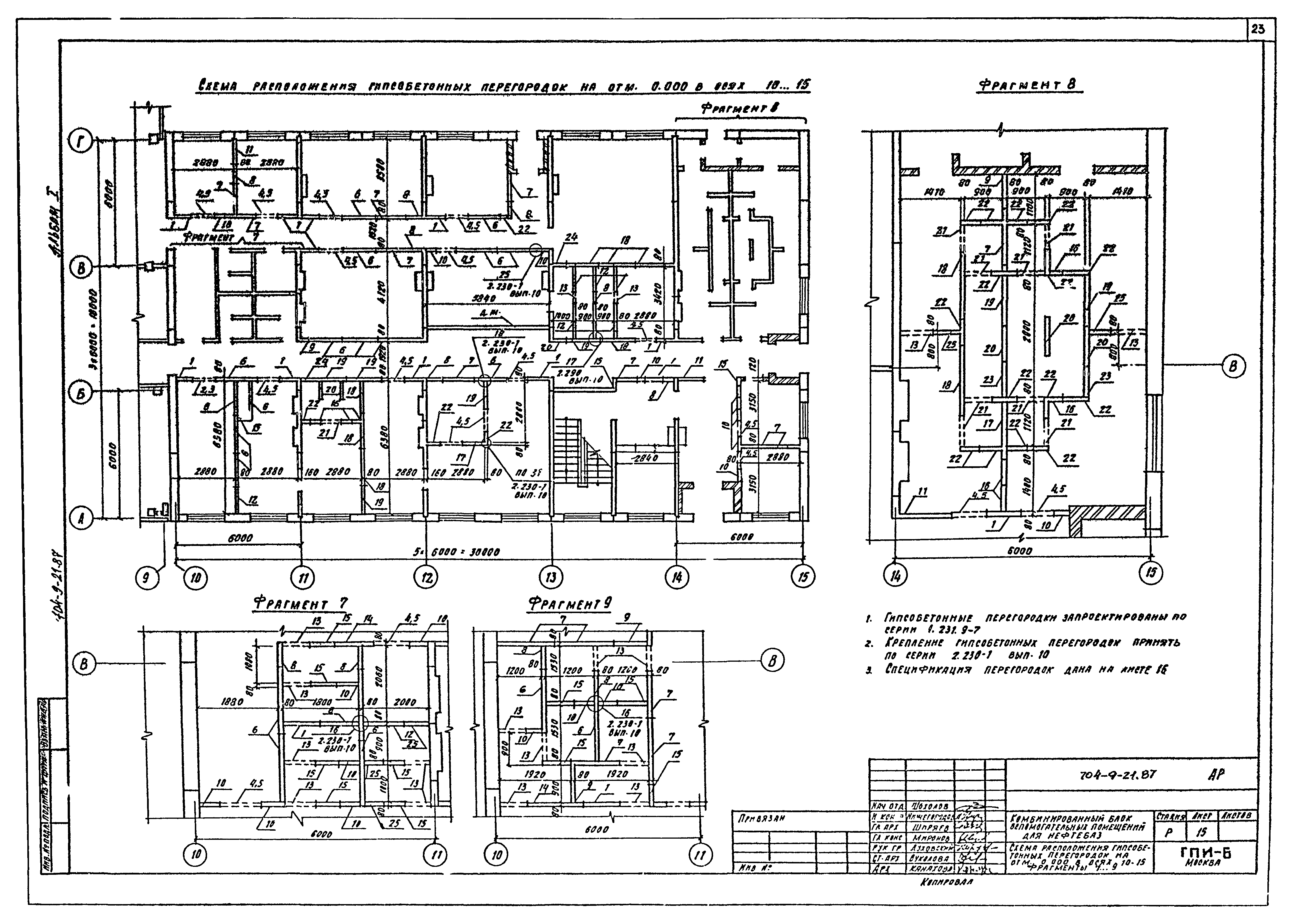Типовой проект 704-9-21.87