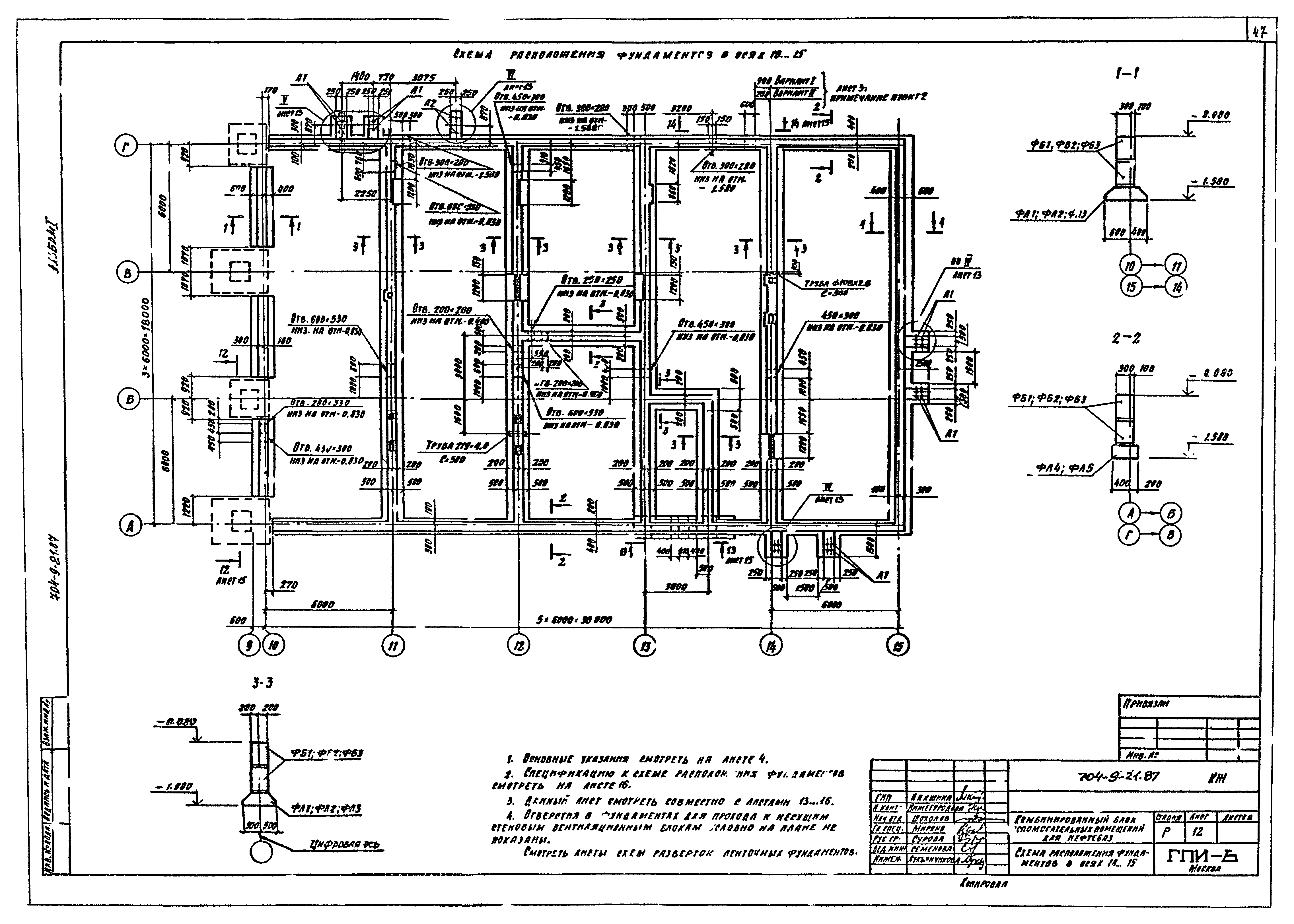 Типовой проект 704-9-21.87