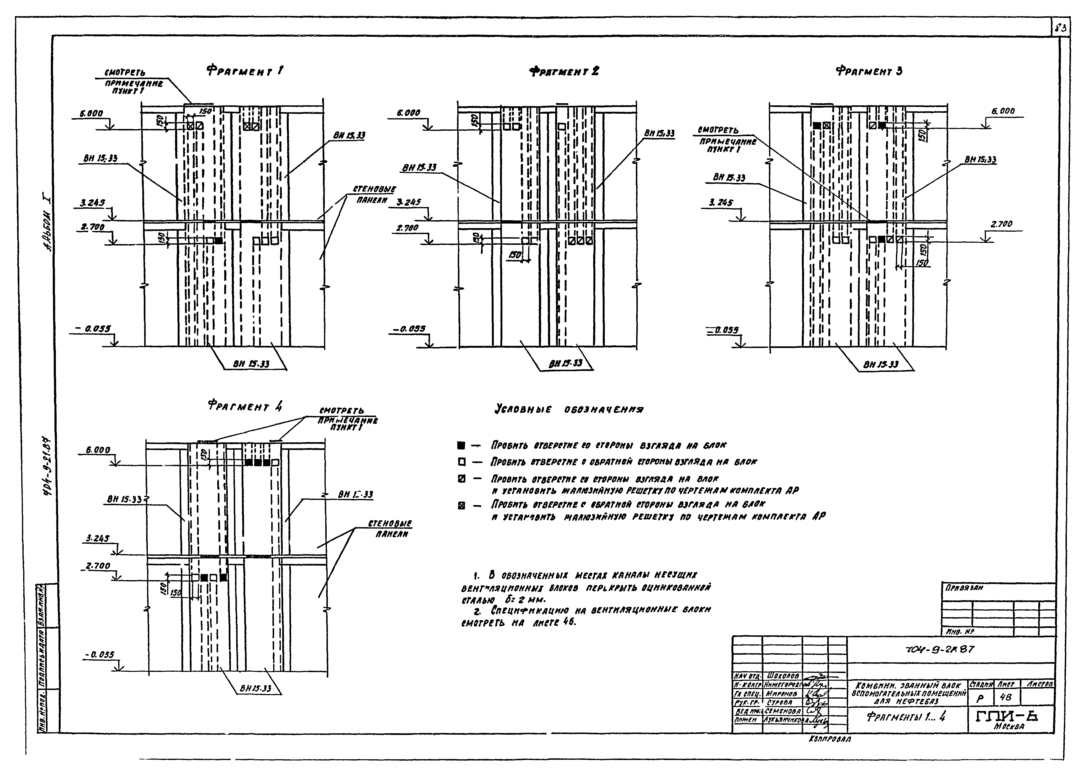 Типовой проект 704-9-21.87