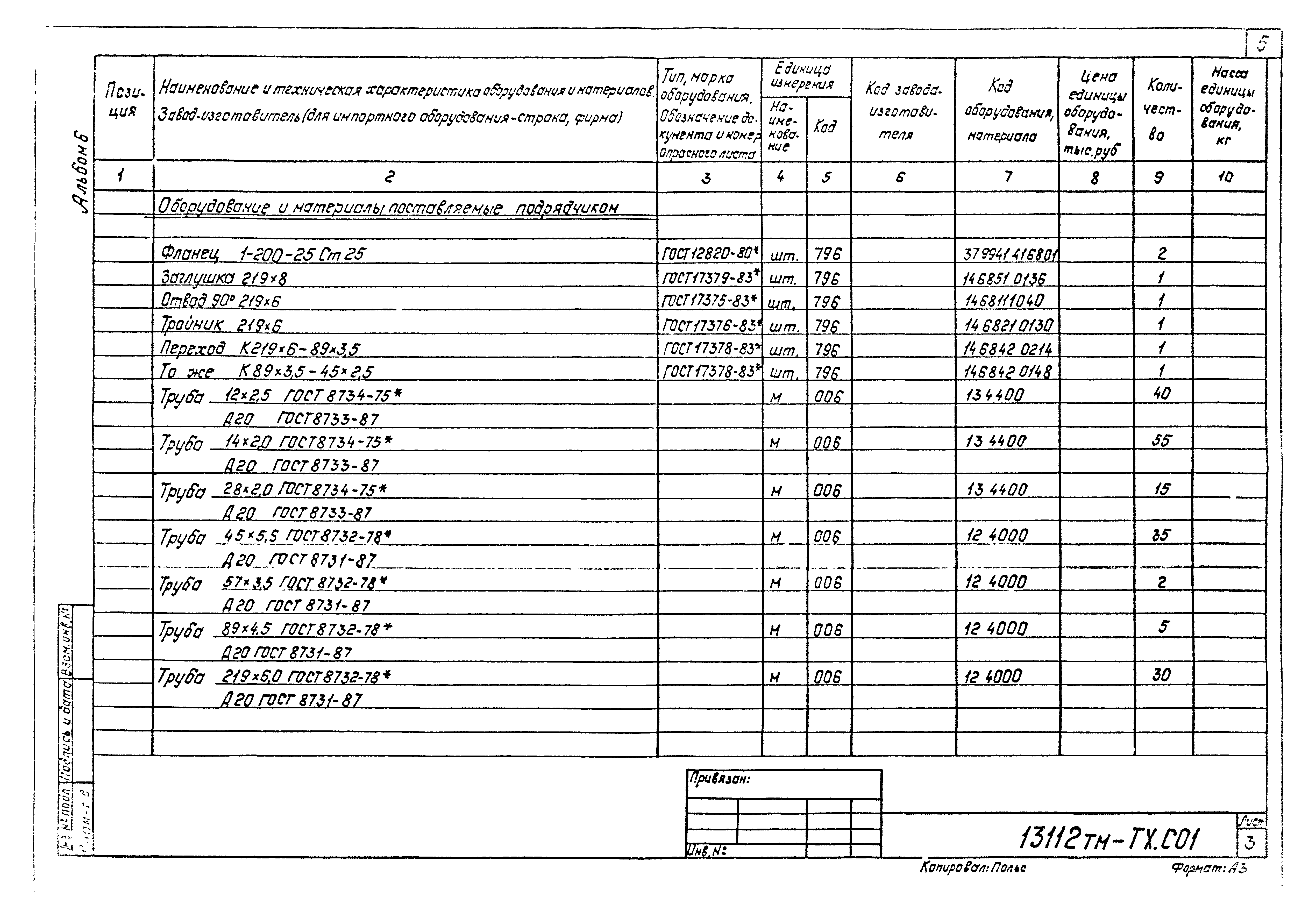 Типовой проект 