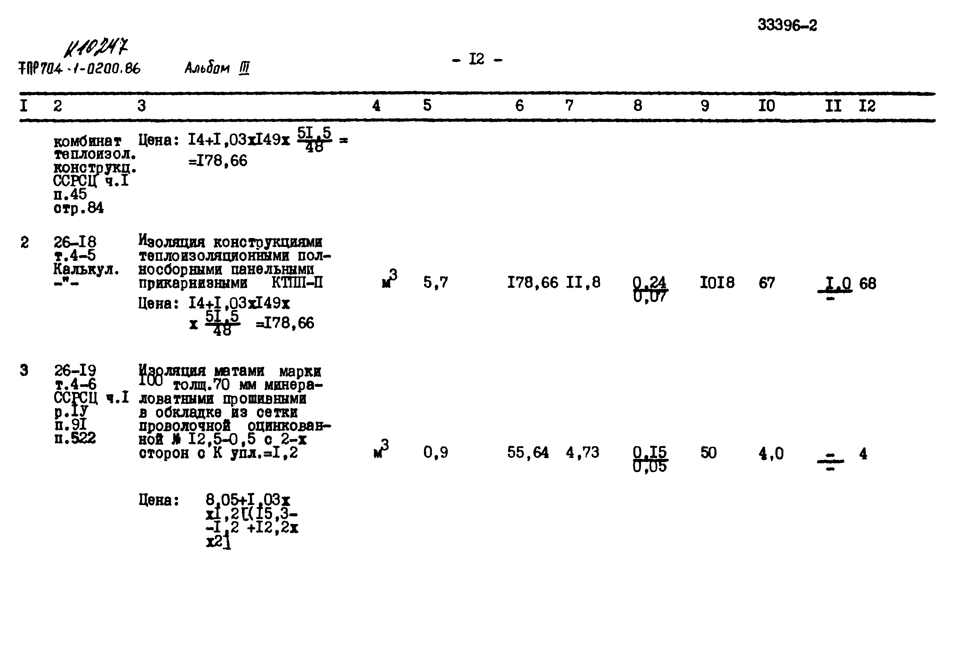 Типовые проектные решения 704-1-0200.86