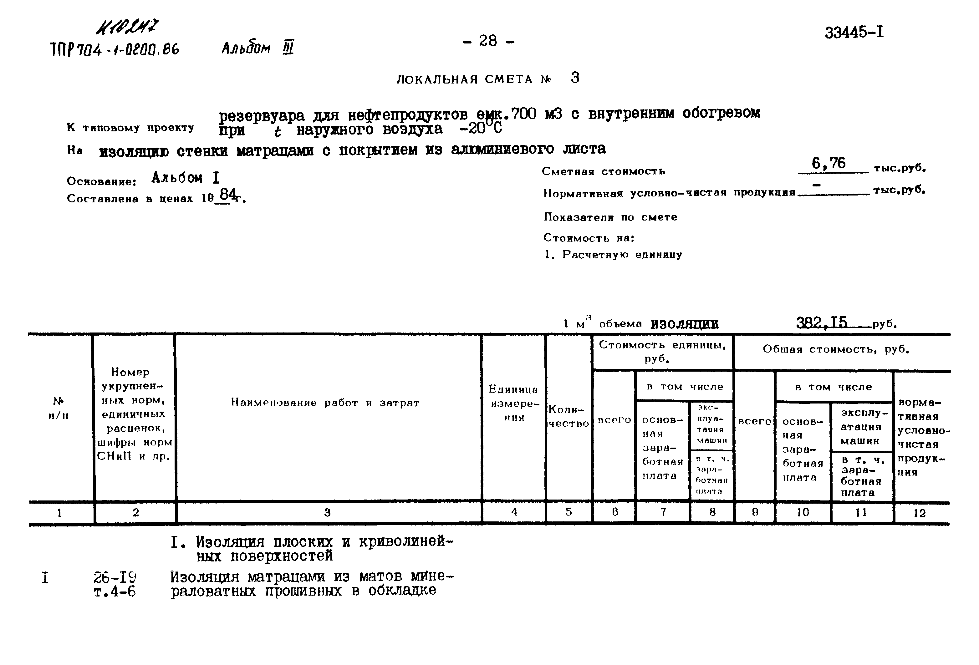 Типовые проектные решения 704-1-0200.86