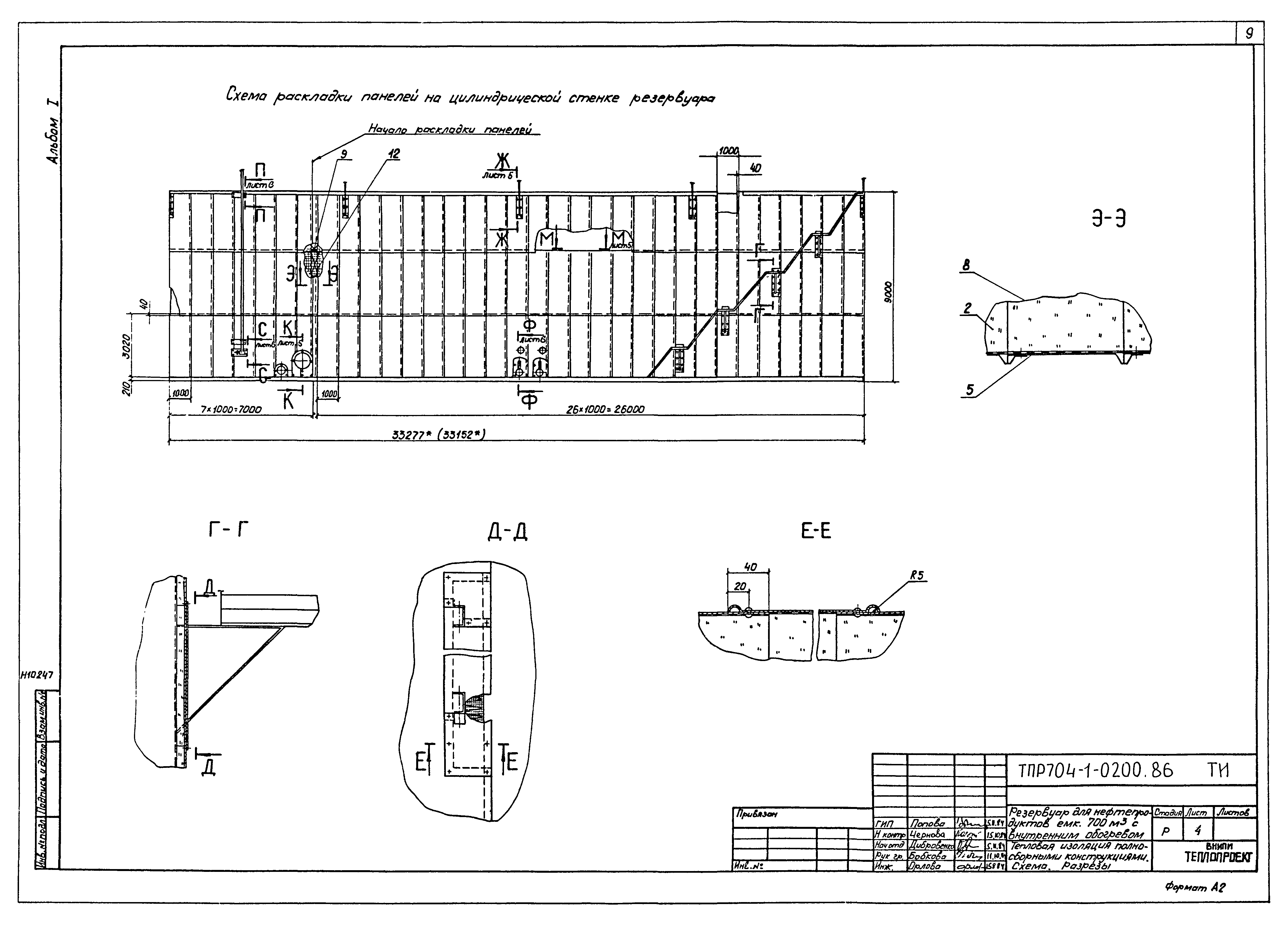 Типовые проектные решения 704-1-0200.86