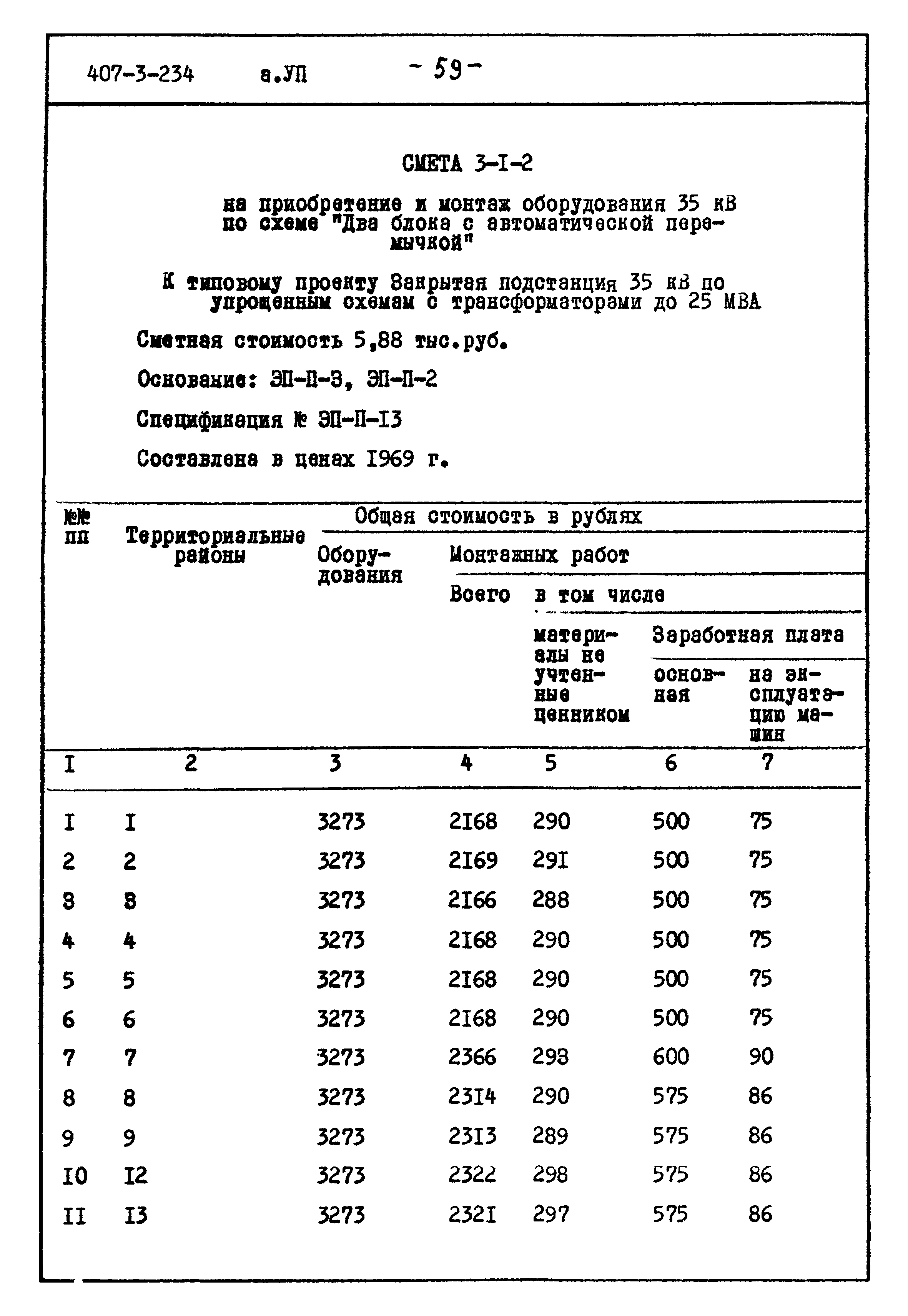 Типовой проект 407-3-234