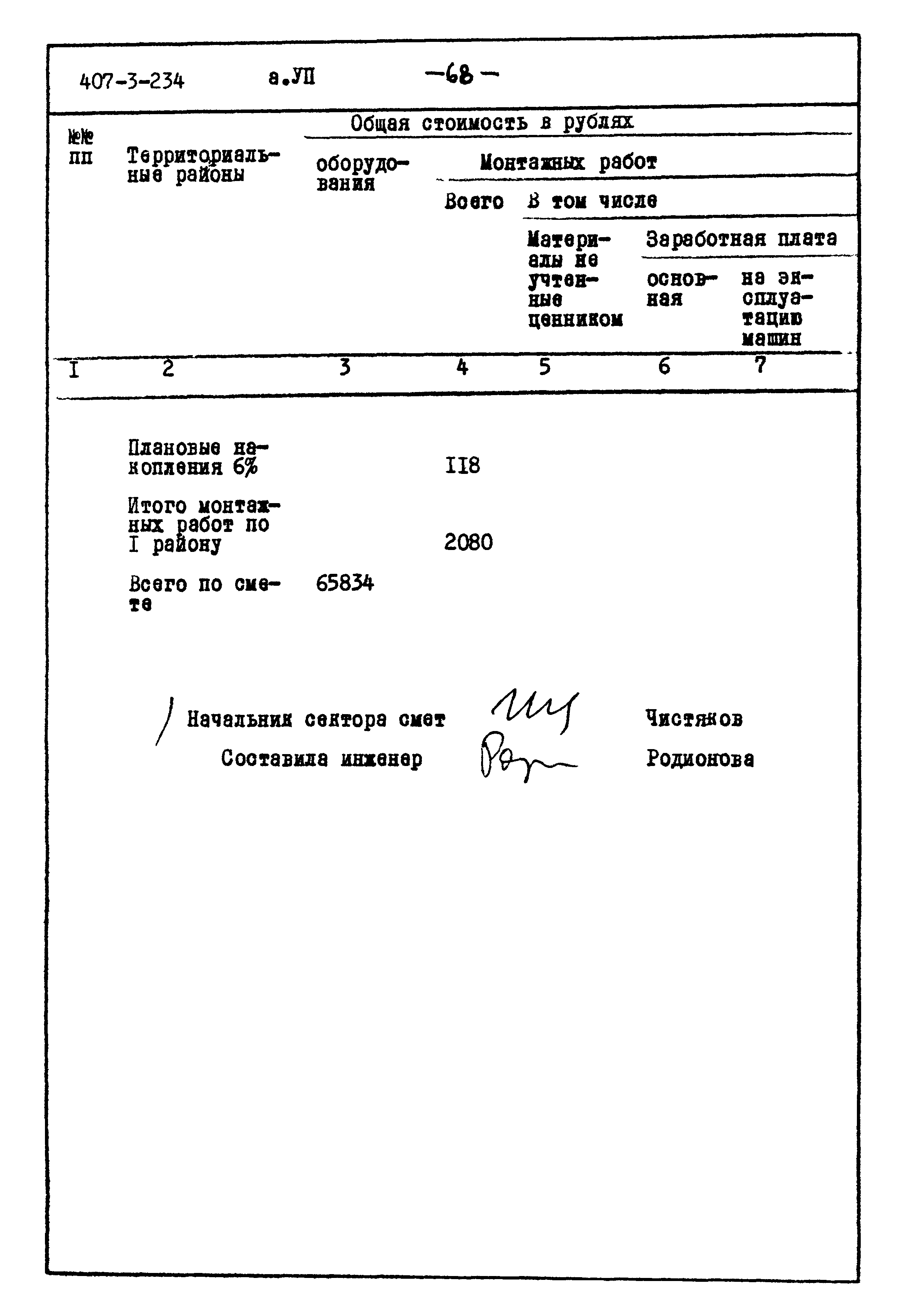 Типовой проект 407-3-234