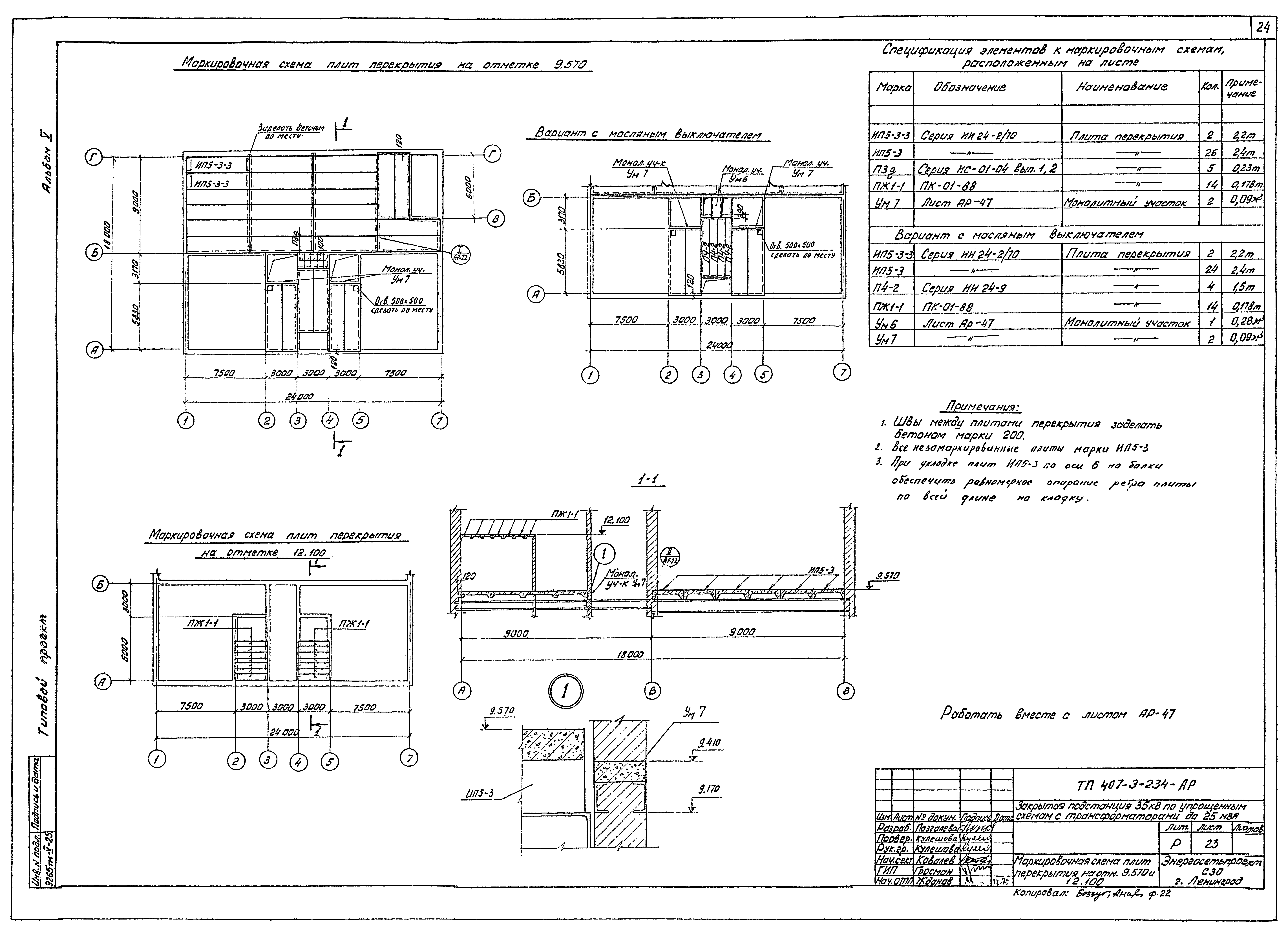 Типовой проект 407-3-234
