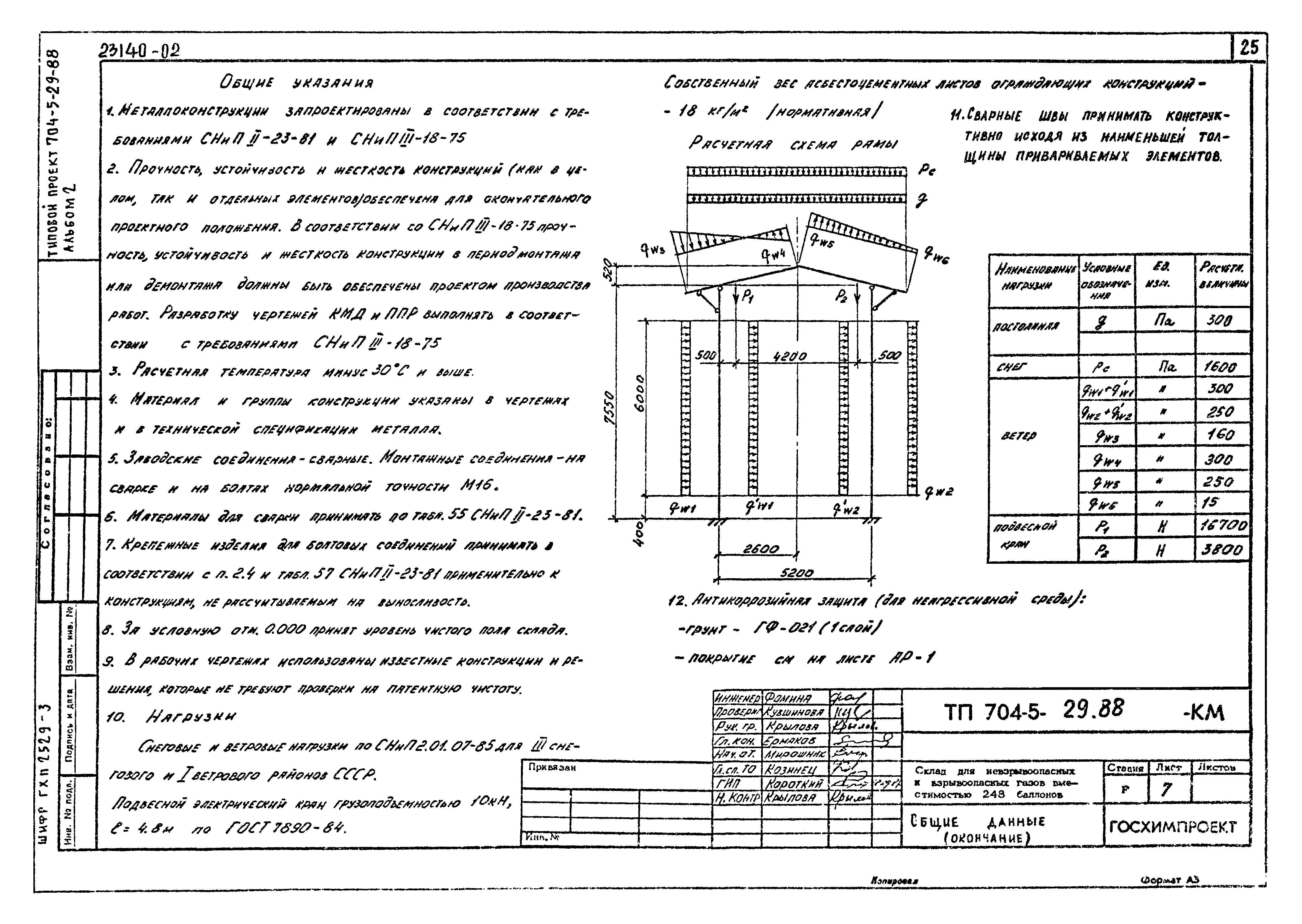Типовой проект 704-5-29.88