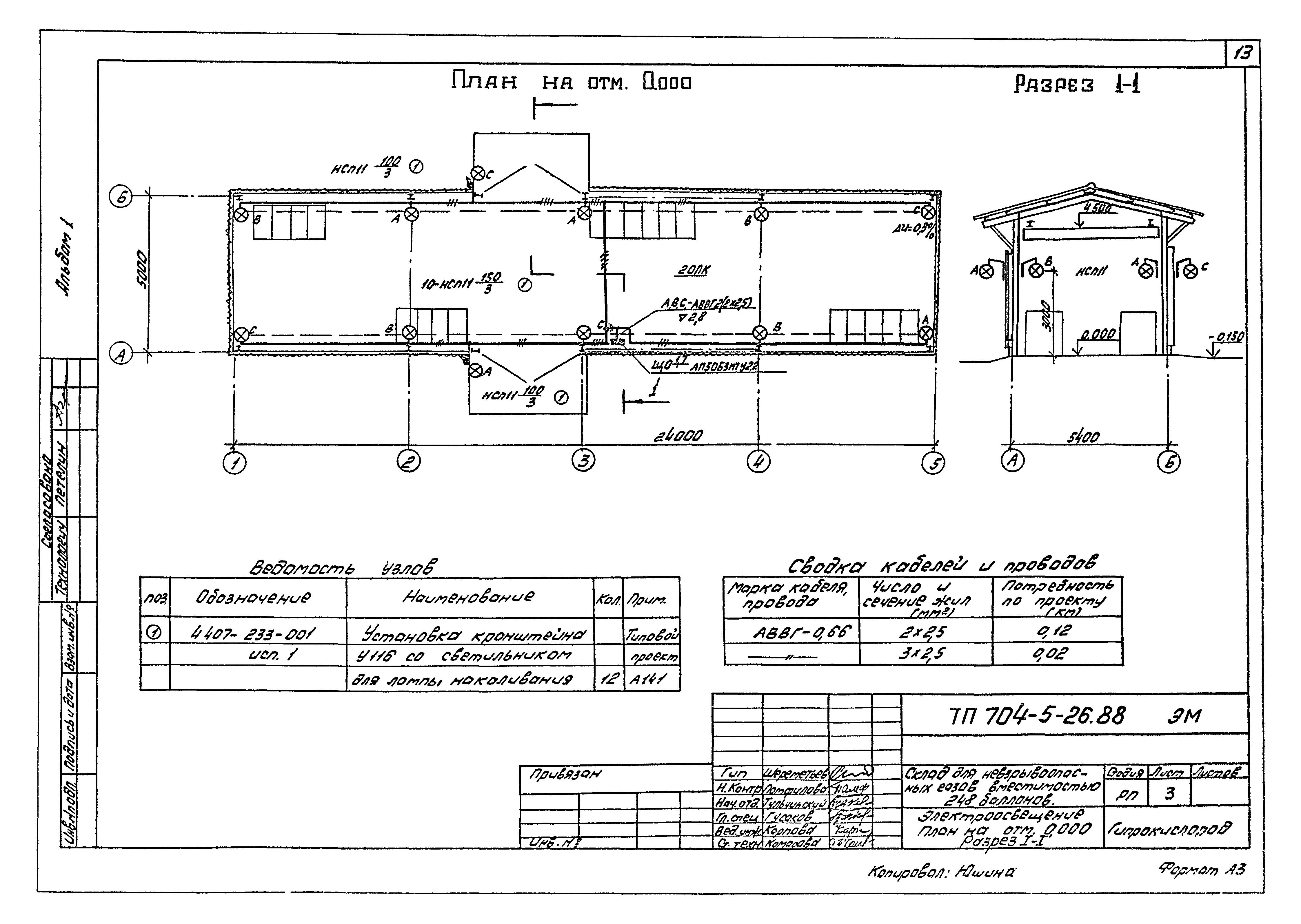 Типовой проект 704-5-26.88