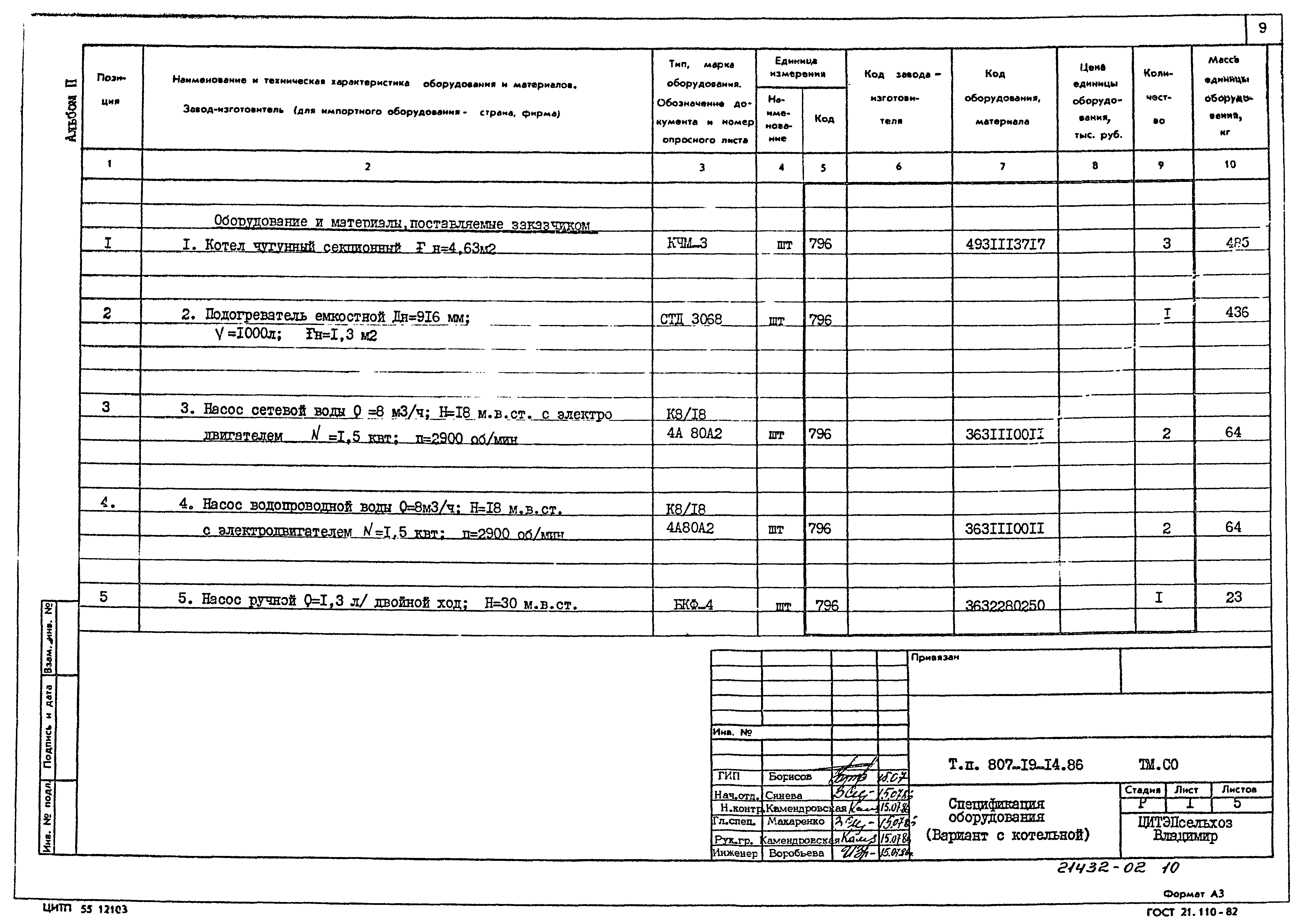 Типовой проект 807-19-14.86
