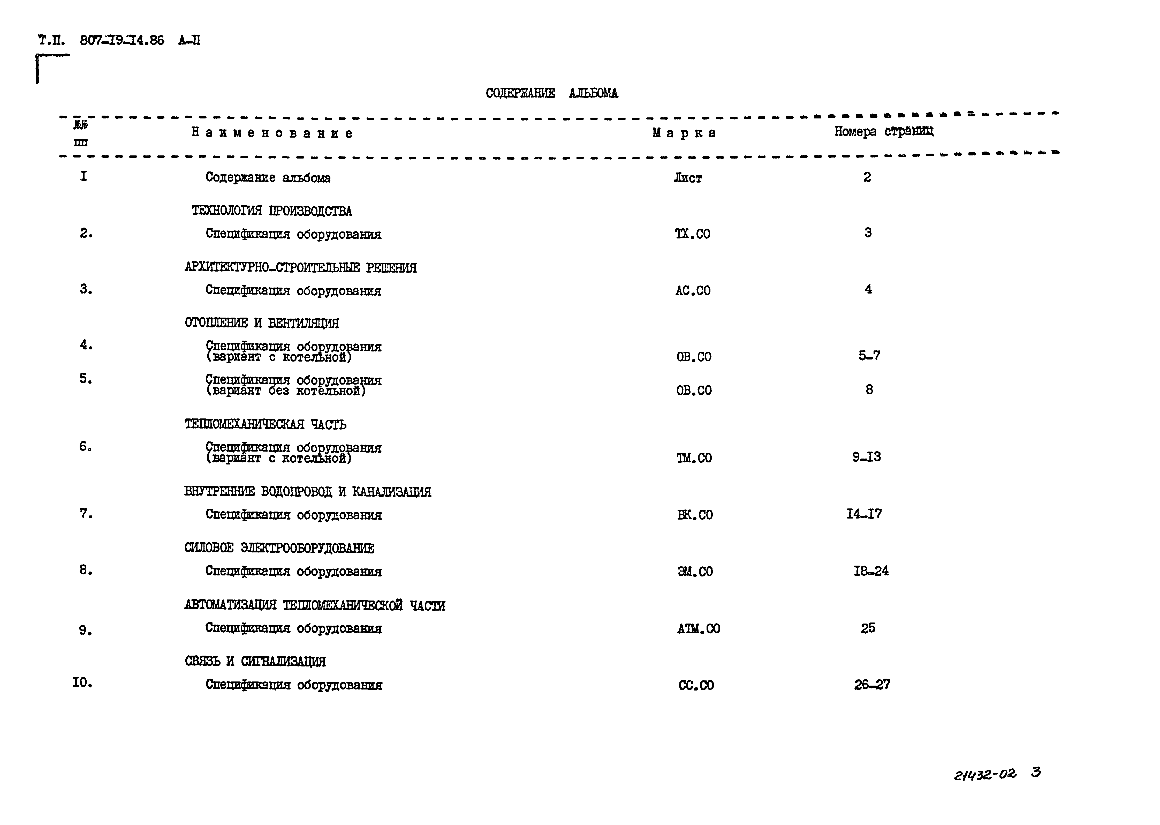 Типовой проект 807-19-14.86