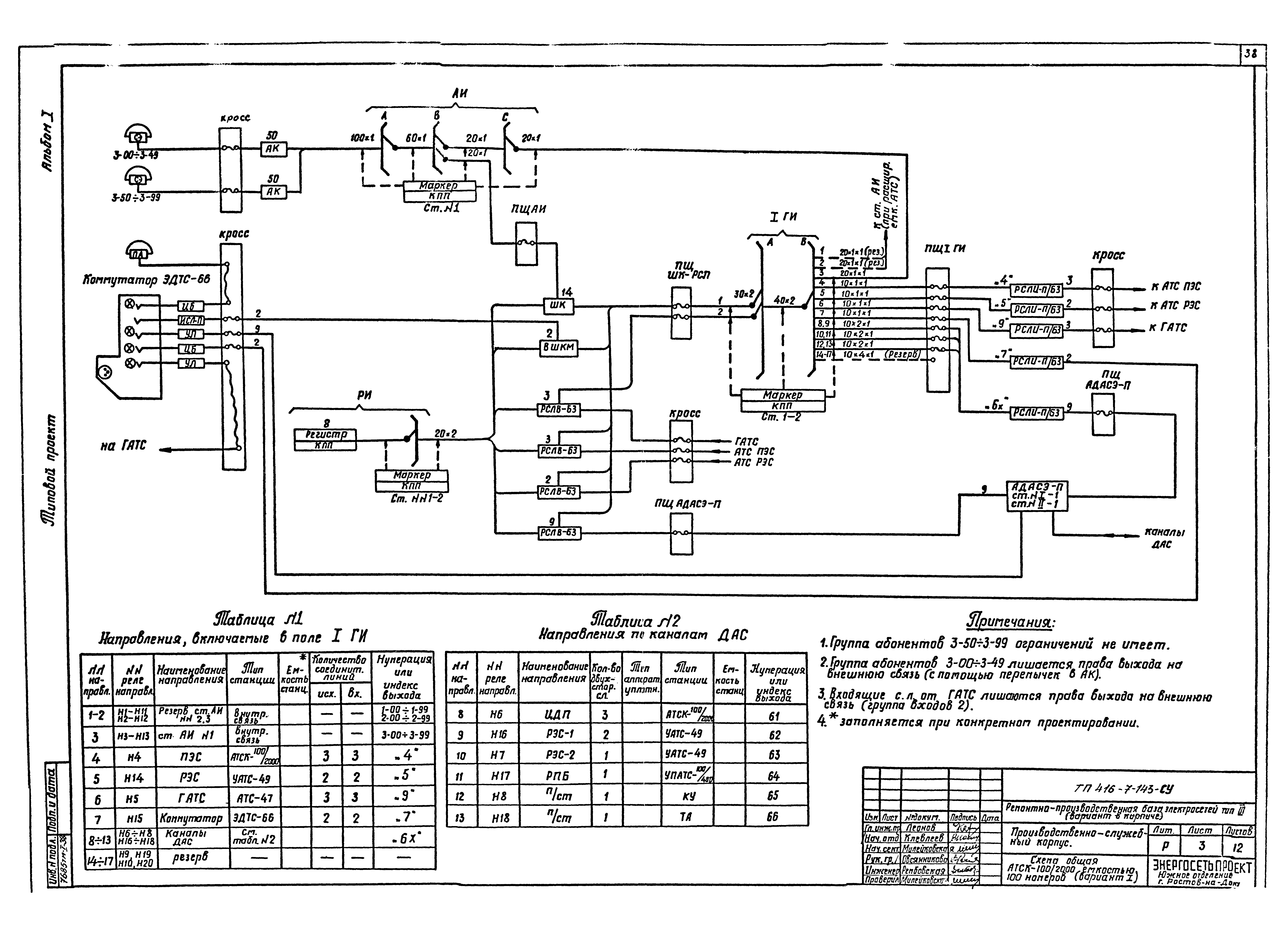 Типовой проект 416-7-143