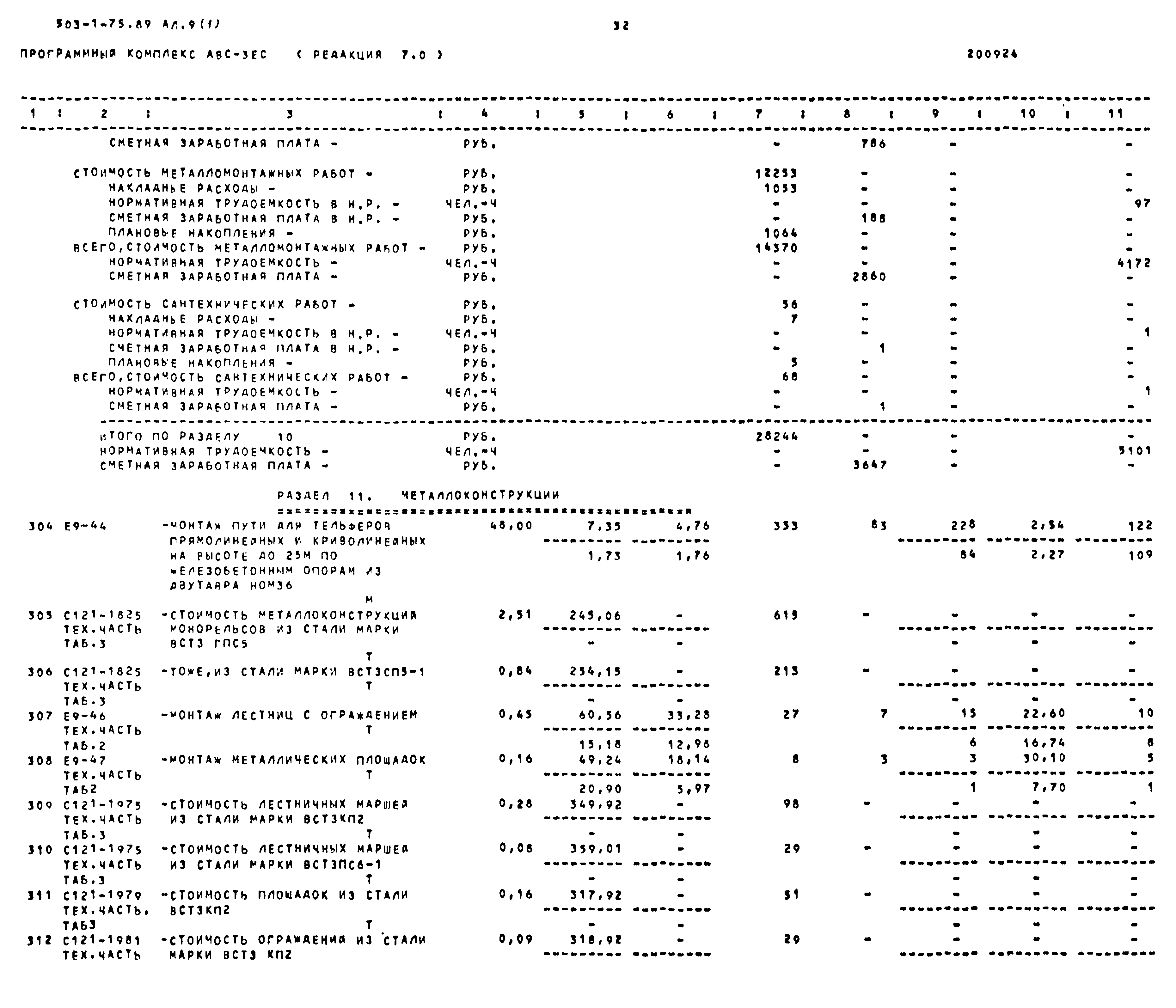Типовой проект 503-1-75.89