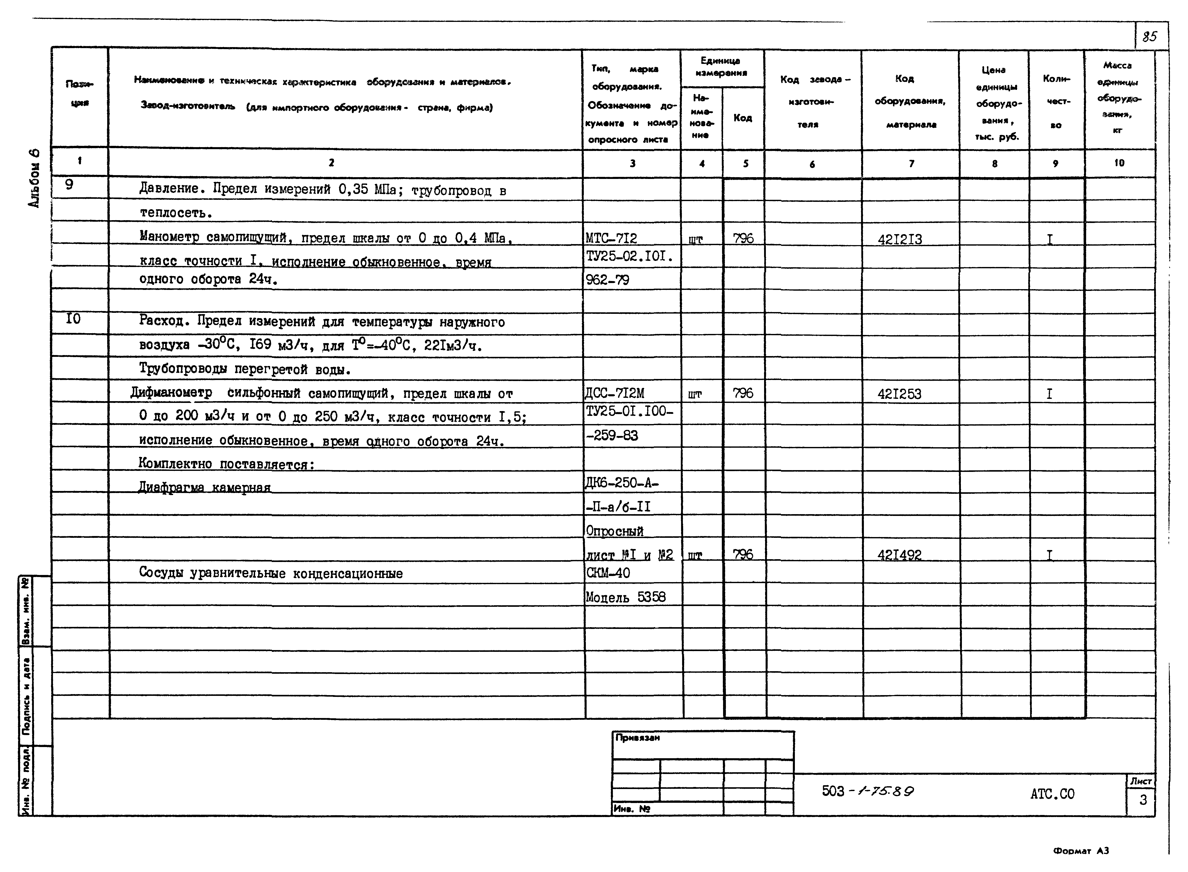 Типовой проект 503-1-75.89