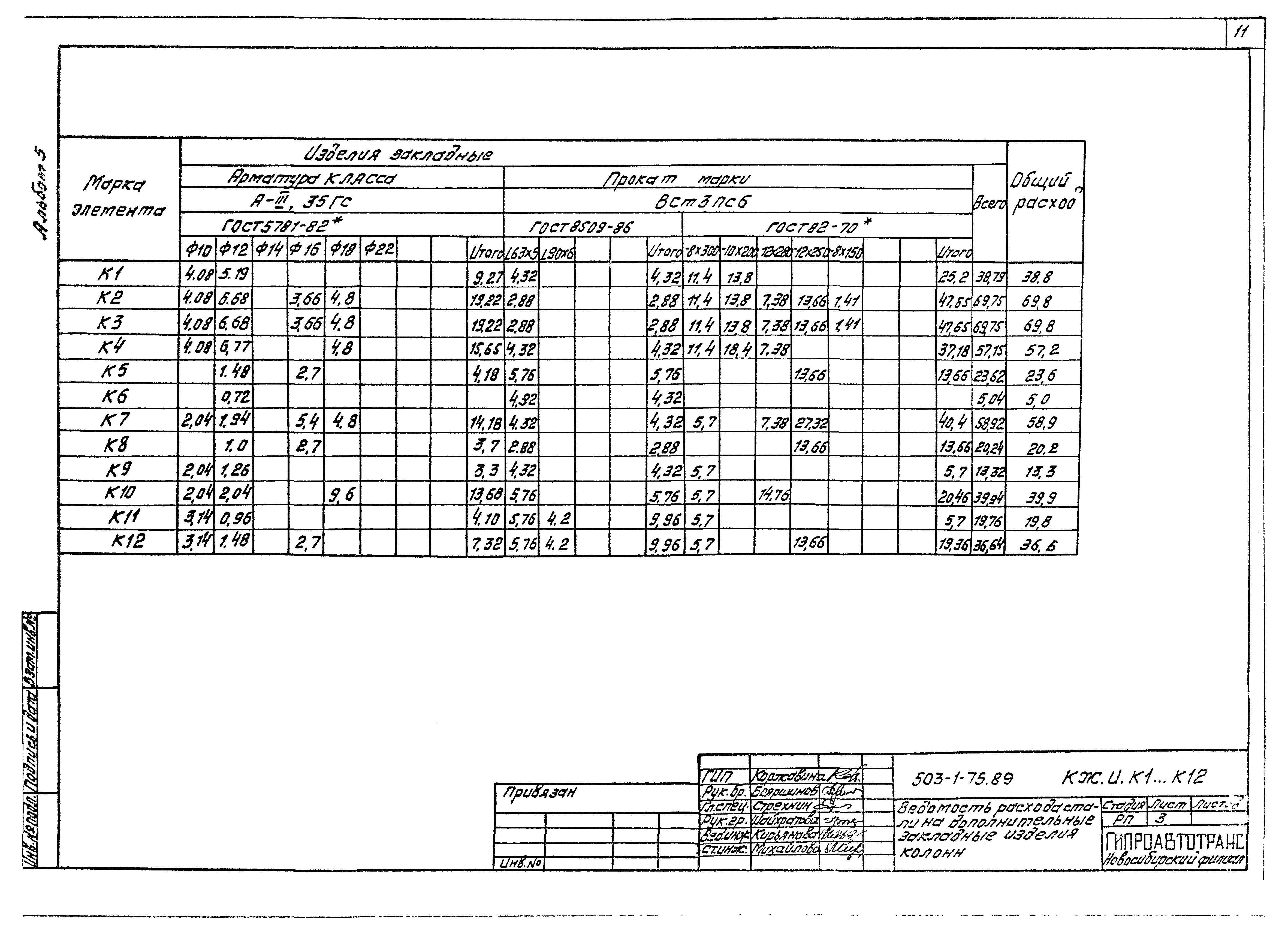 Типовой проект 503-1-75.89