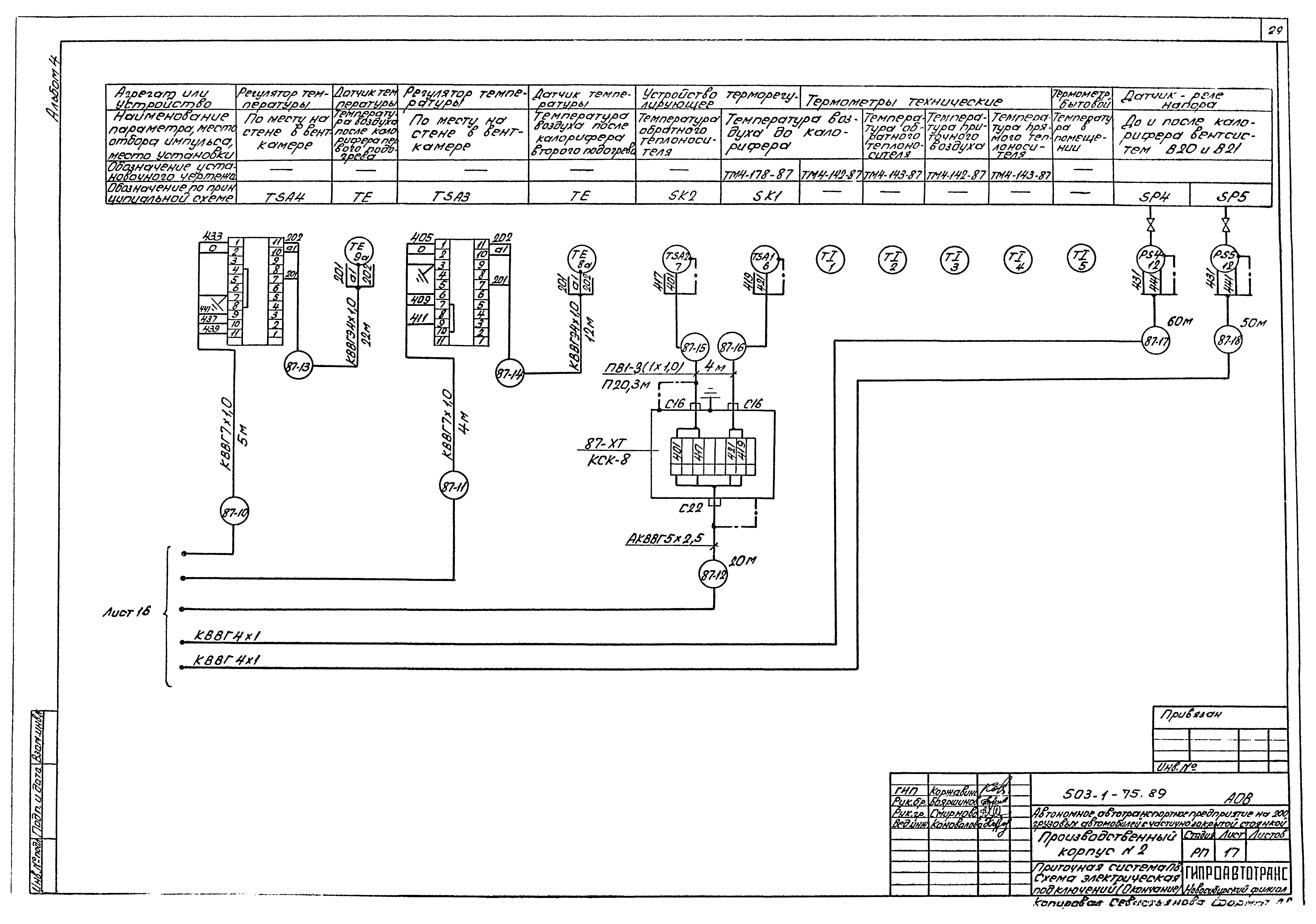 Типовой проект 503-1-75.89